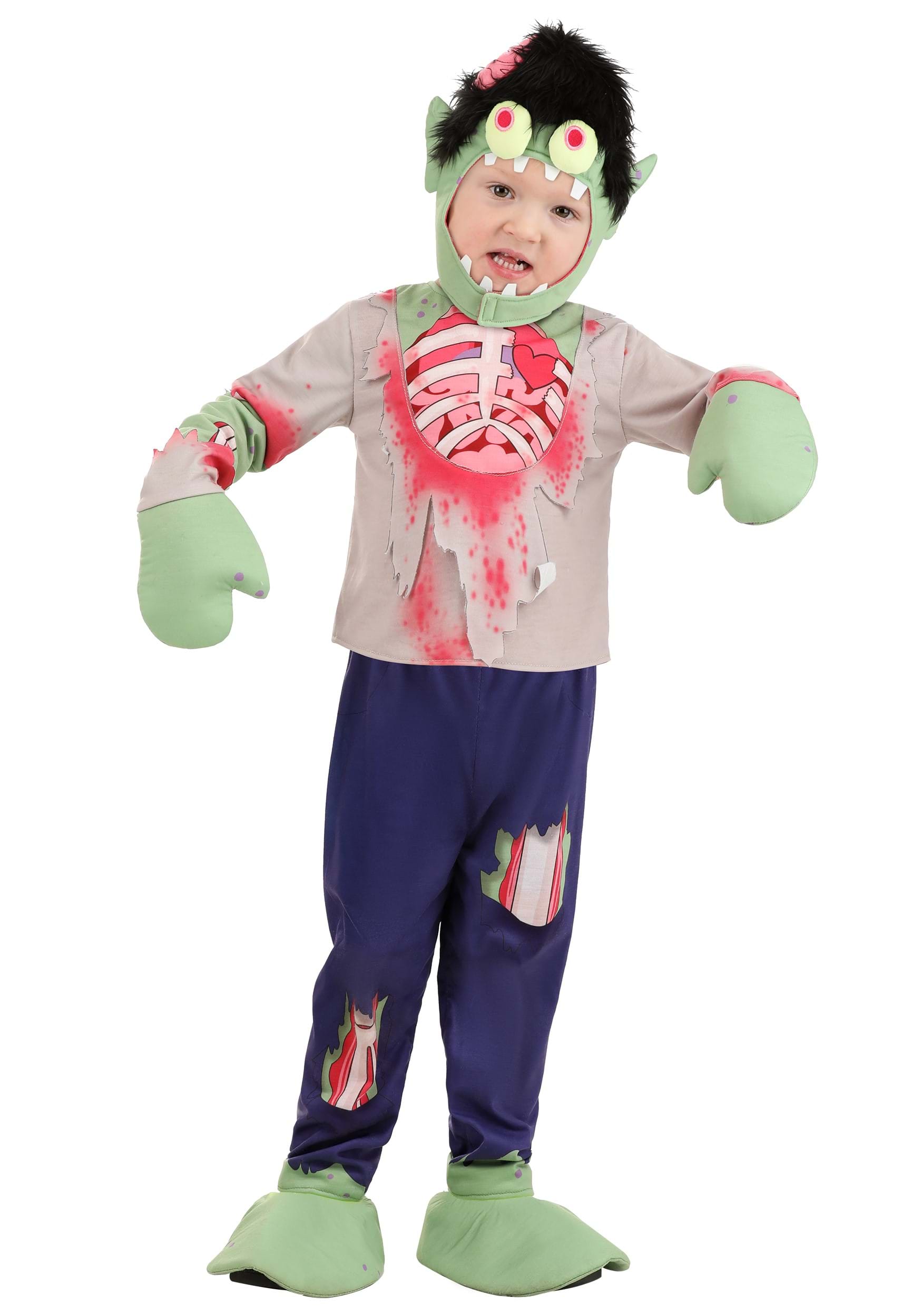Toddler Goofy Zombie Boy