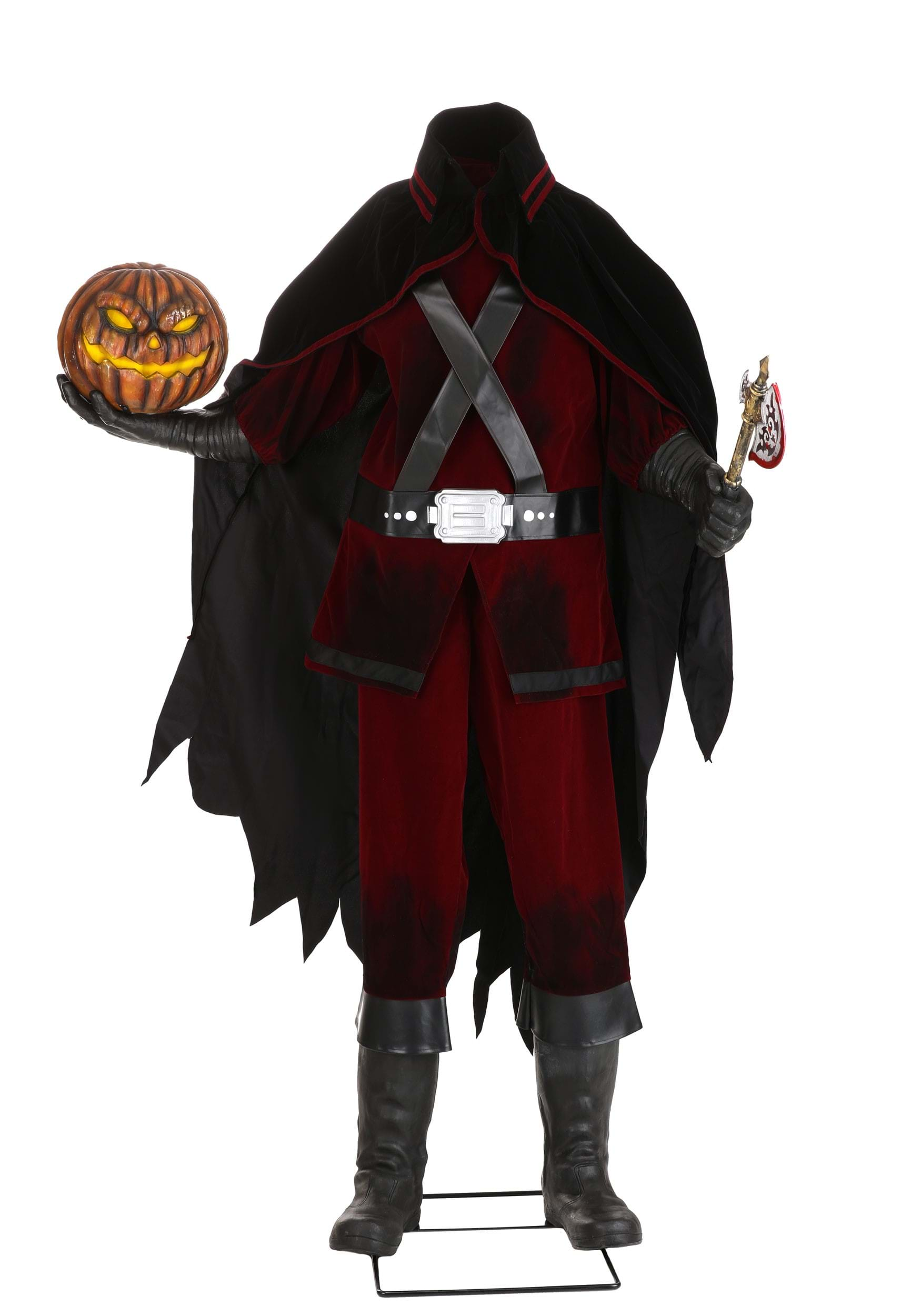 6FT Headless Horseman Animatronic Halloween Prop | Scary Animatronics