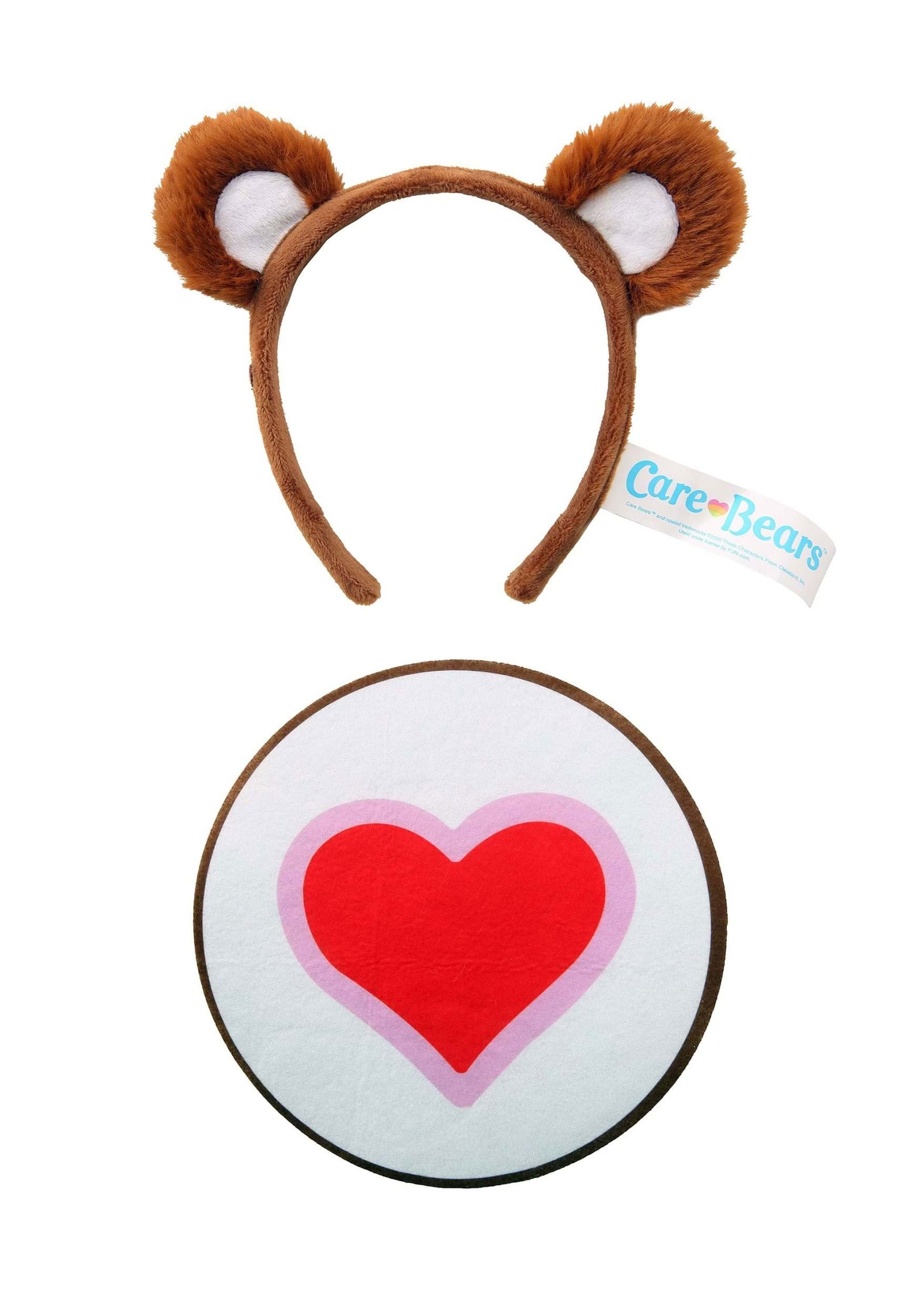 Care Bears Tenderheart Ears & Patch Costume Kit | Care Bears Accessories