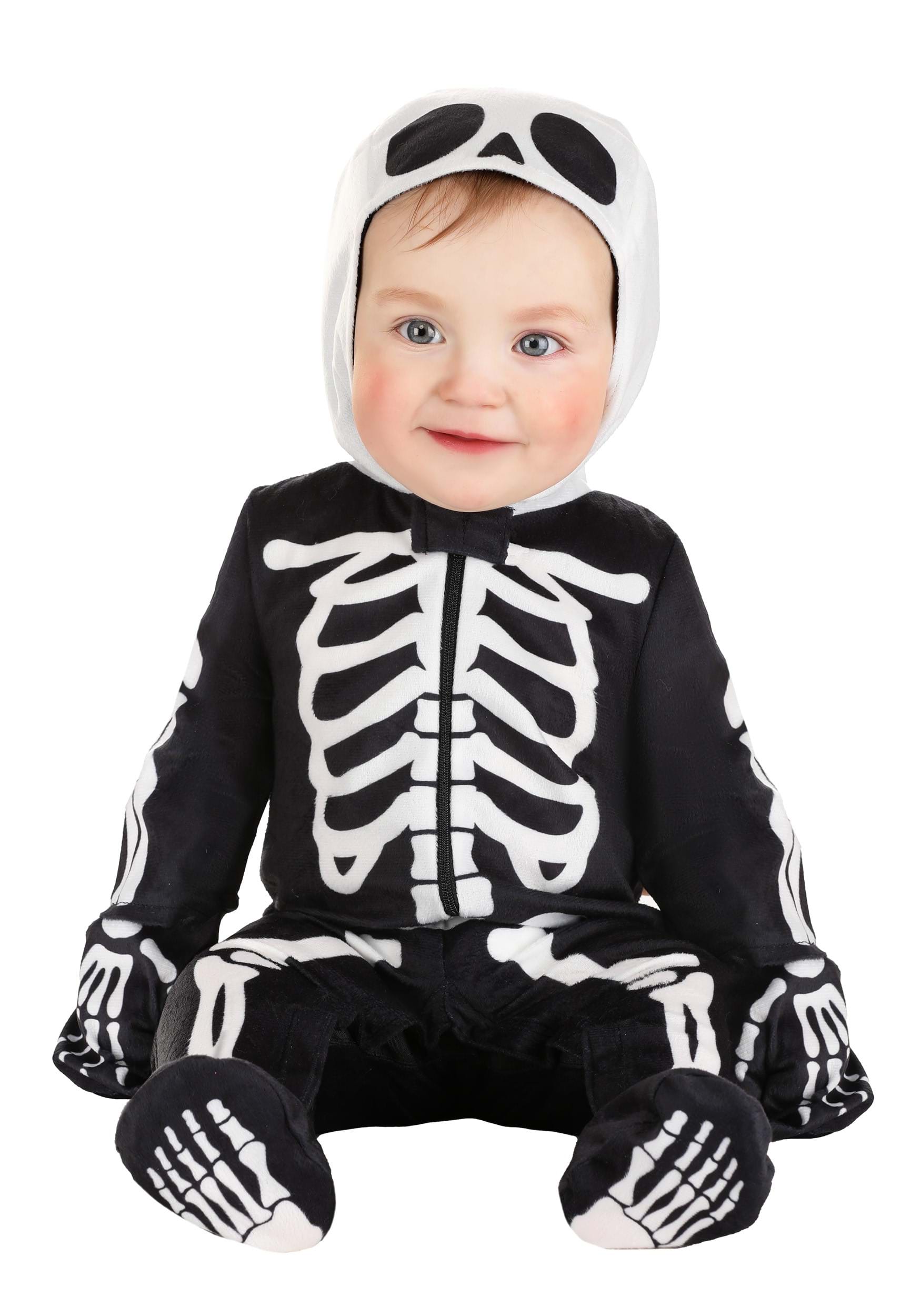 Snuggly Skeleton Infant Costume | Kid