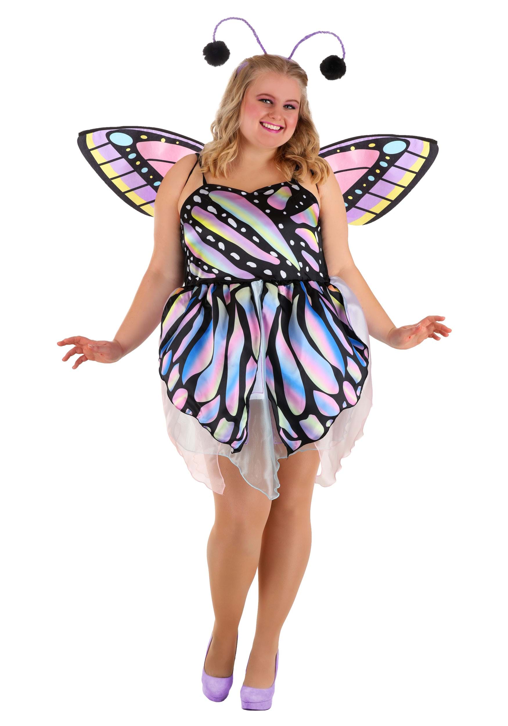 Plus Size Wild Wings Butterfly Women
