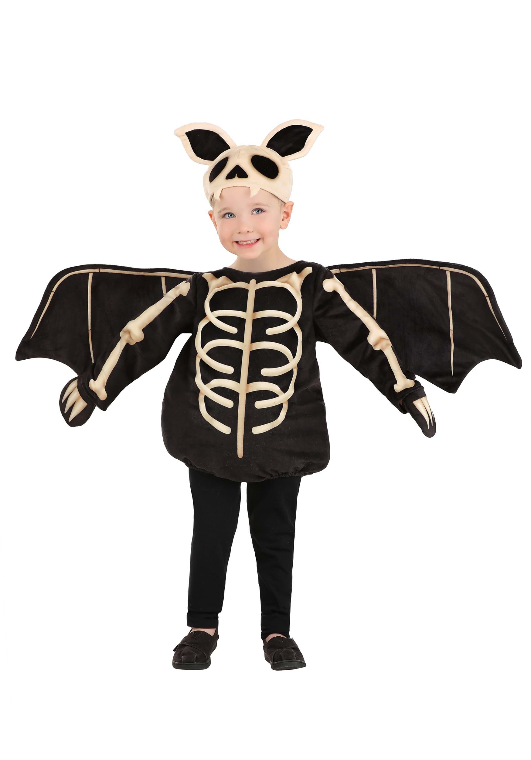 Skeleton Bat Toddler Costume | Kid
