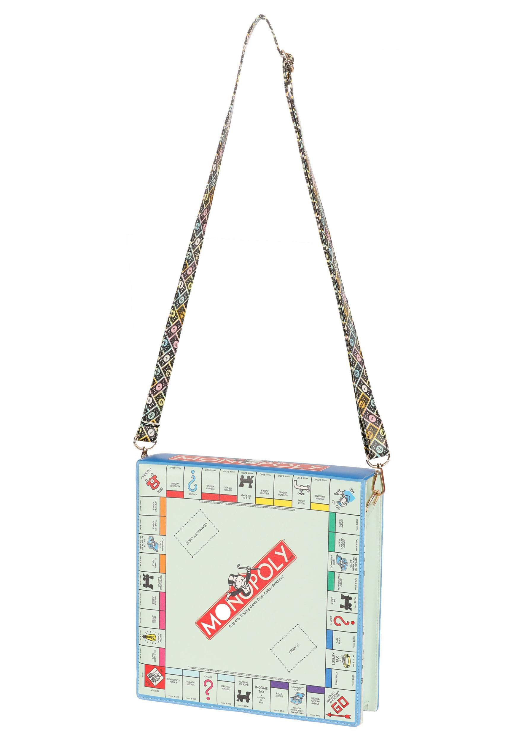 Game Board Monopoly Purse | Costume Accessories