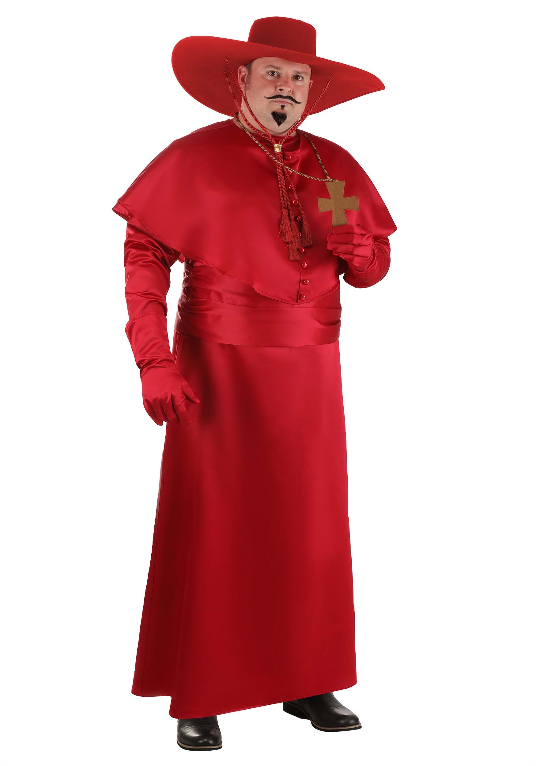 Plus Size Red Inquisitor Men