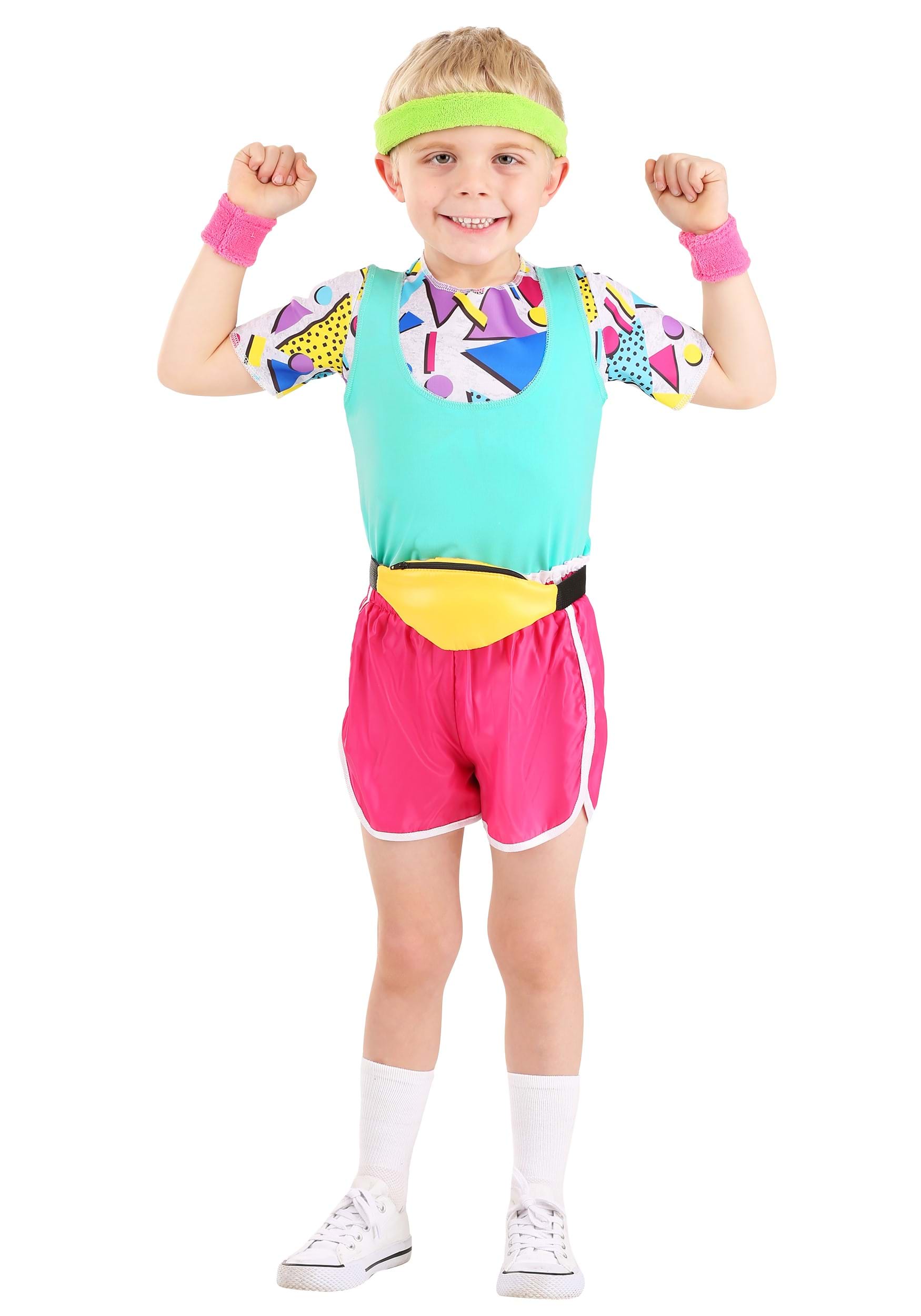 Work It Out 80s Toddler Costume