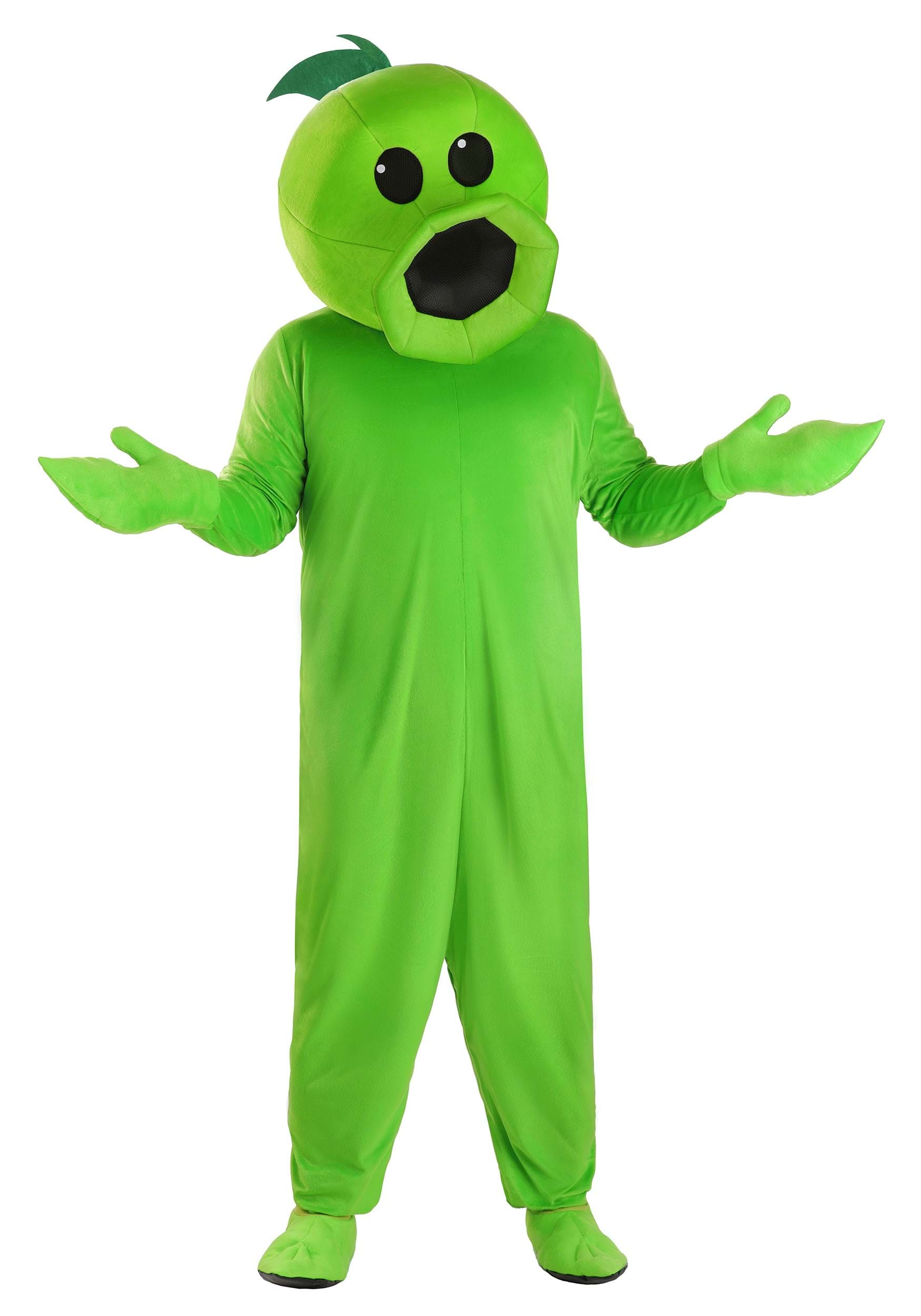 Plus Size Adult Plants Vs Zombies Peashooter Costume | Video Game Costumes