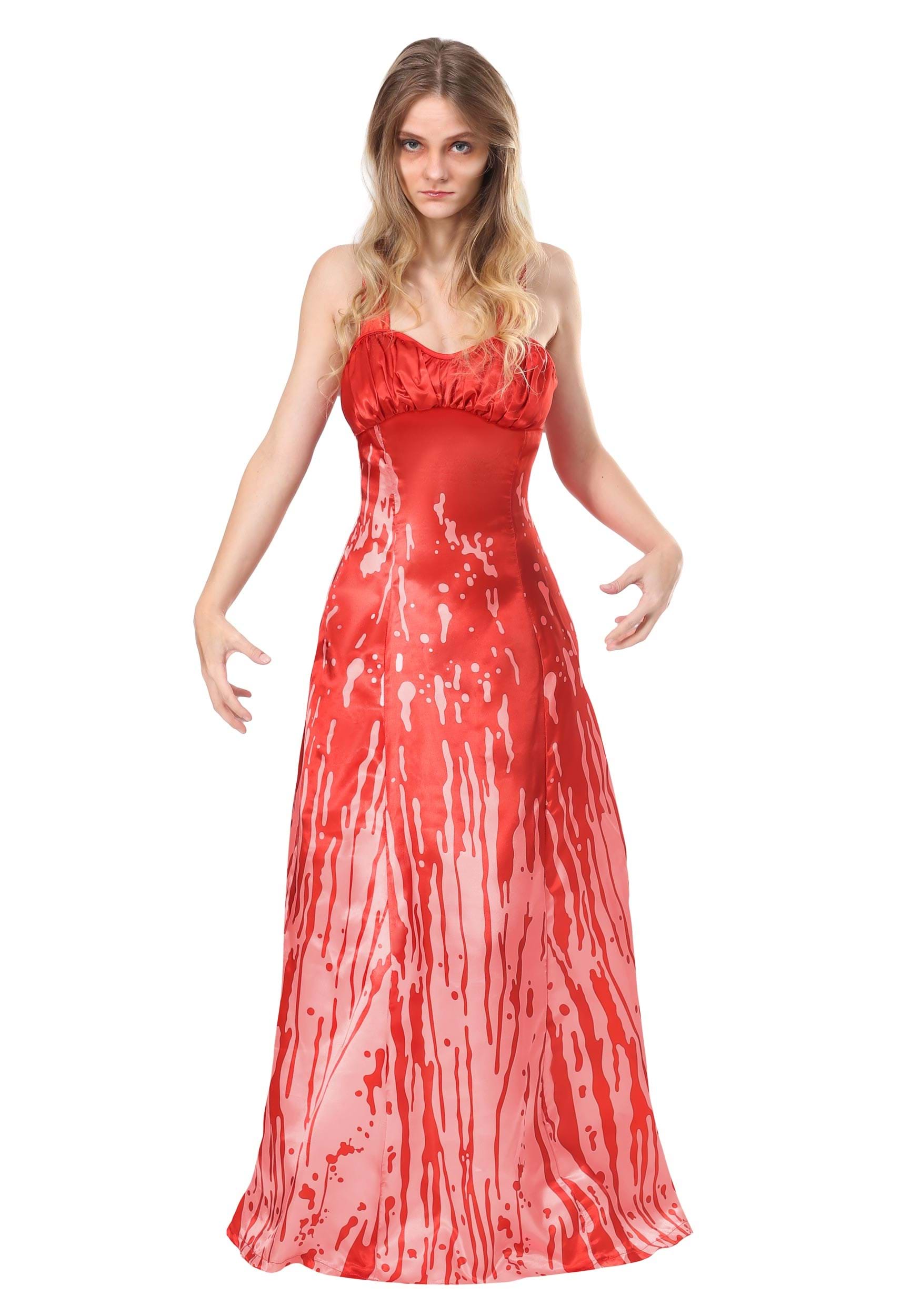 Carrie Women's Costume Dress | Movie Costumes