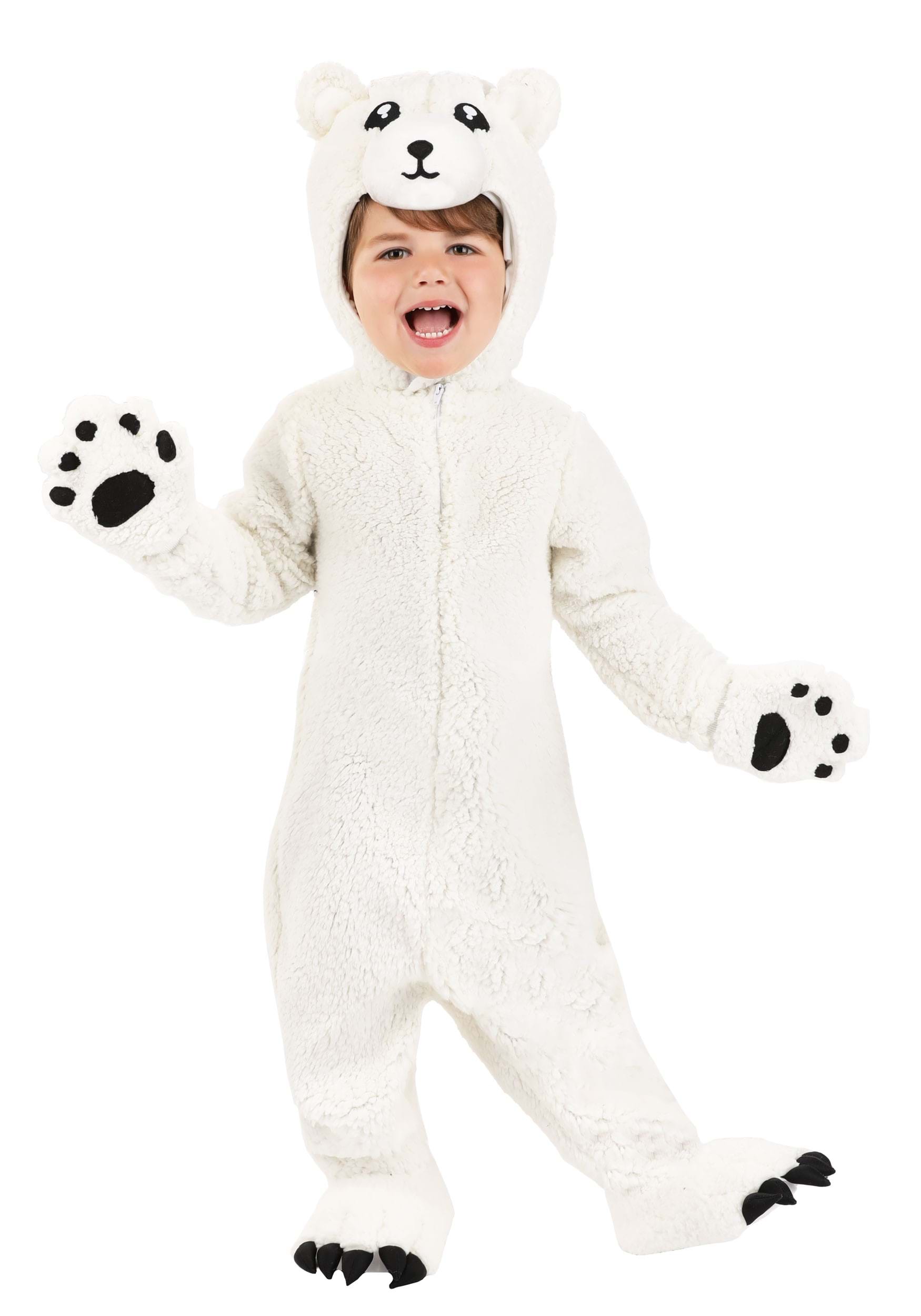Arctic Polar Bear Toddler Costume | Kid