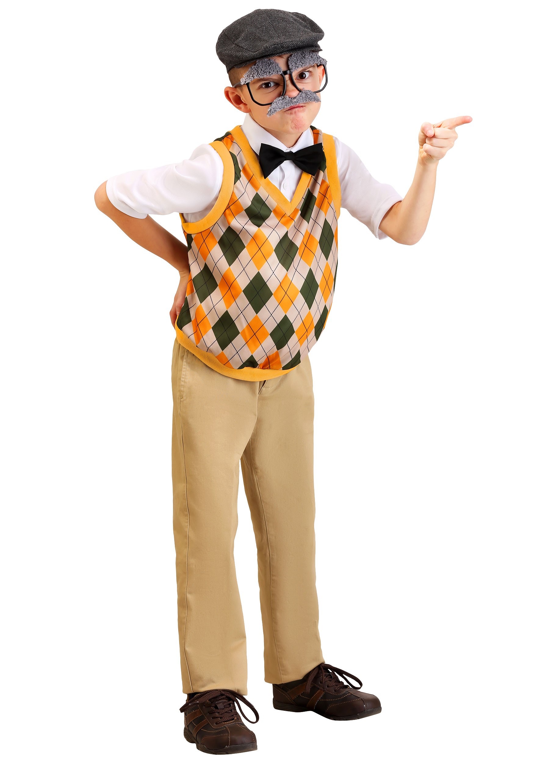 Kid's Old Man Costume | Funny Costumes
