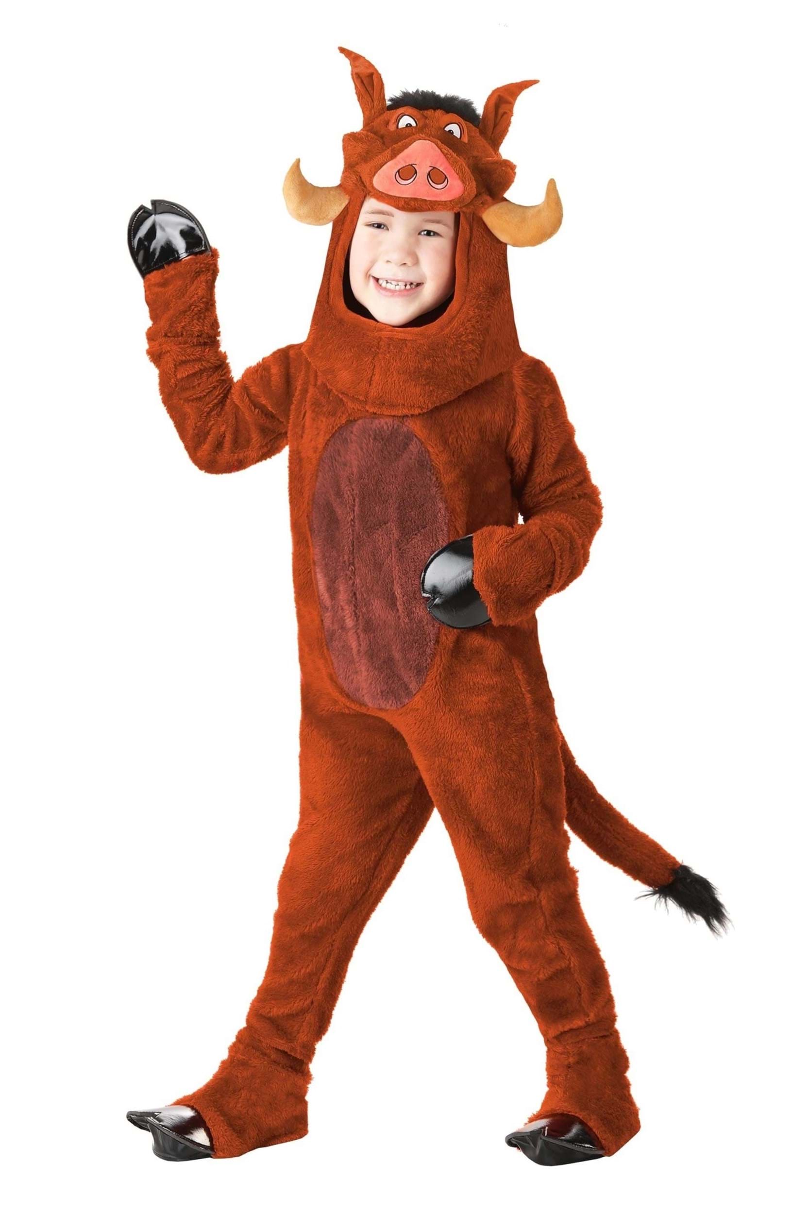 Toddler Disney The Lion King Pumbaa Costume | Disney Costumes