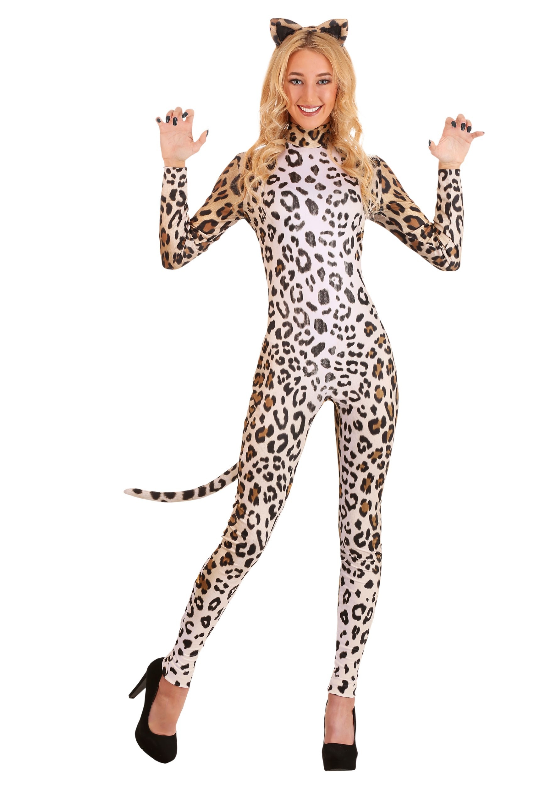 Leopard Women's Catsuit | Women's Animal Costumes