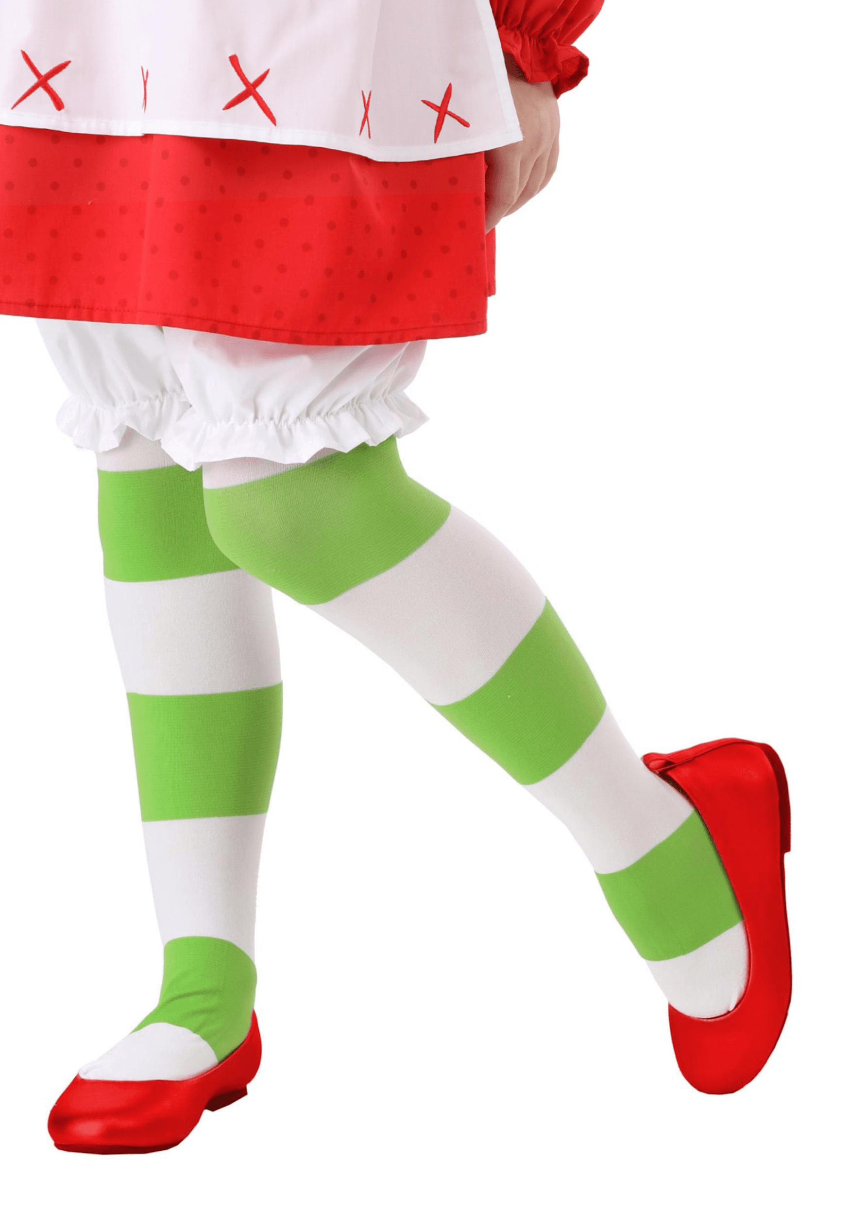 Kid's Strawberry Shortcake Costume Tights | Strawberry Shortcake Costumes