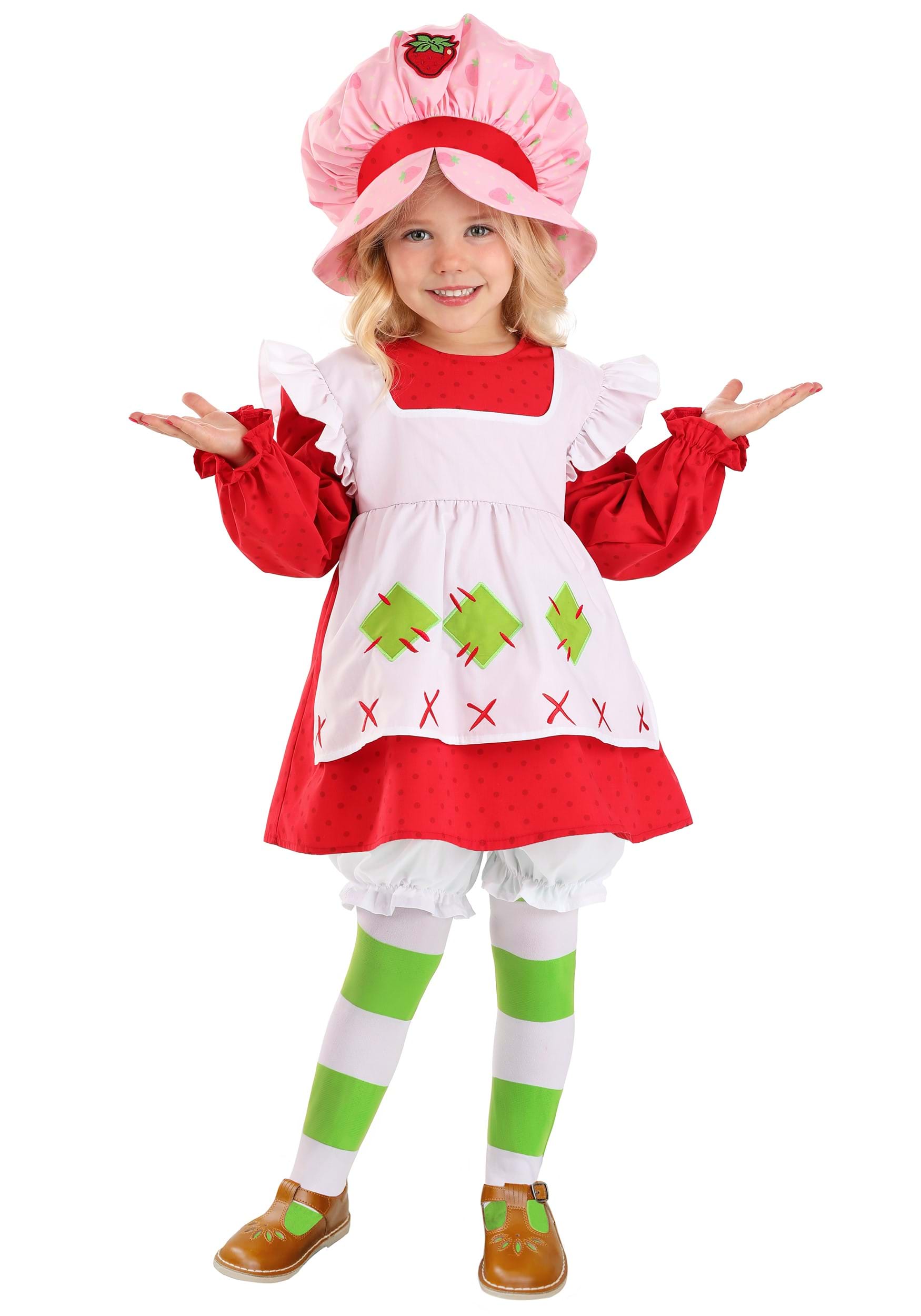 Toddler Classic Strawberry Shortcake Costume | Strawberry Shortcake Costumes