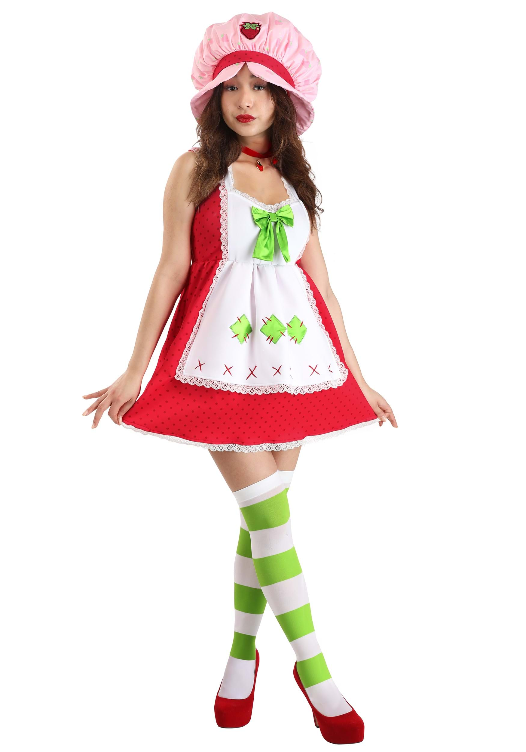 Sassy Strawberry Shortcake Women's Costume | Made by Us Costumes