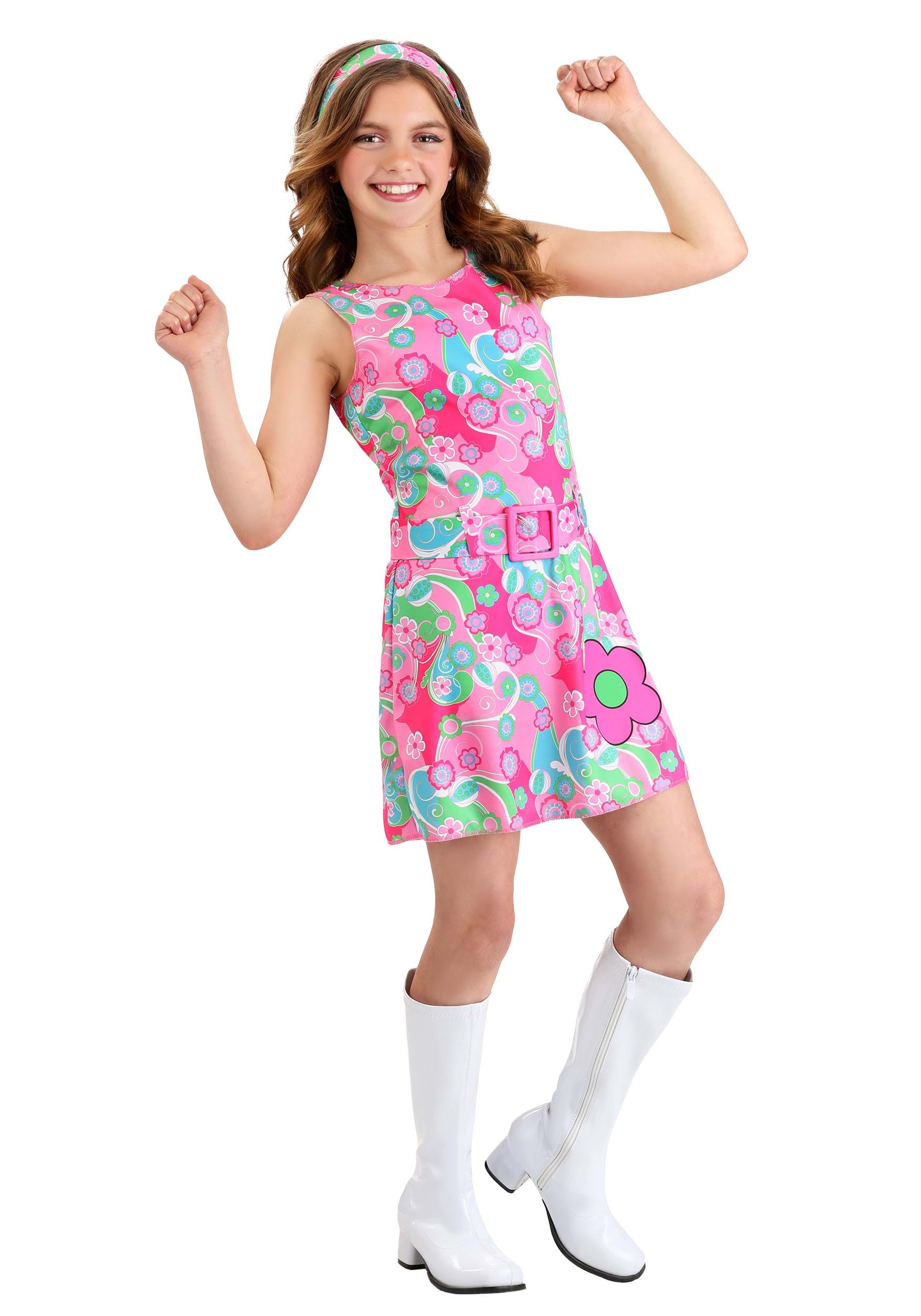 Child Mod Groovy GoGo Cutie Costume Dress | 70