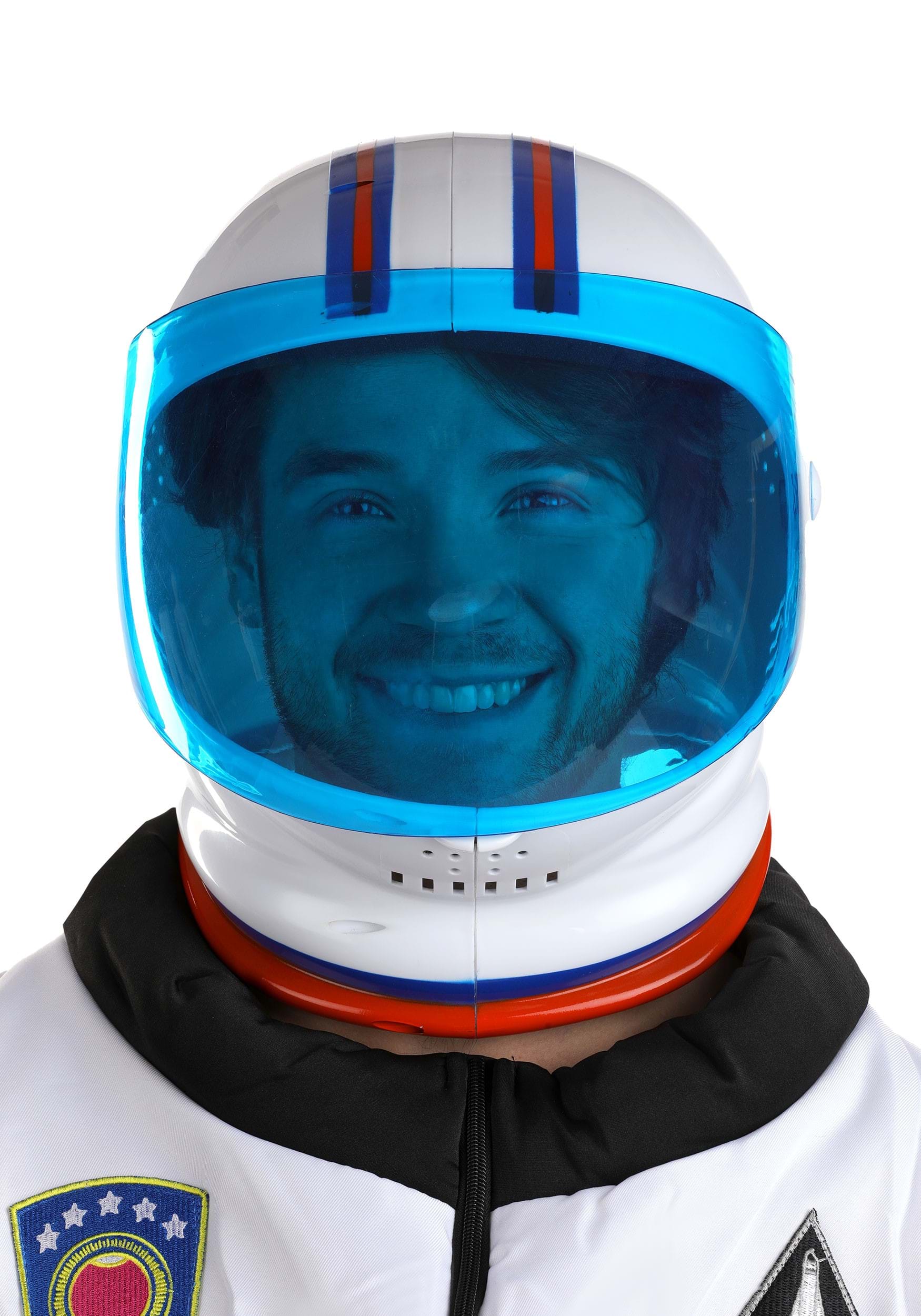 Adult Blue Astronaut Costume Helmet Accessory | Astronaut Accessories