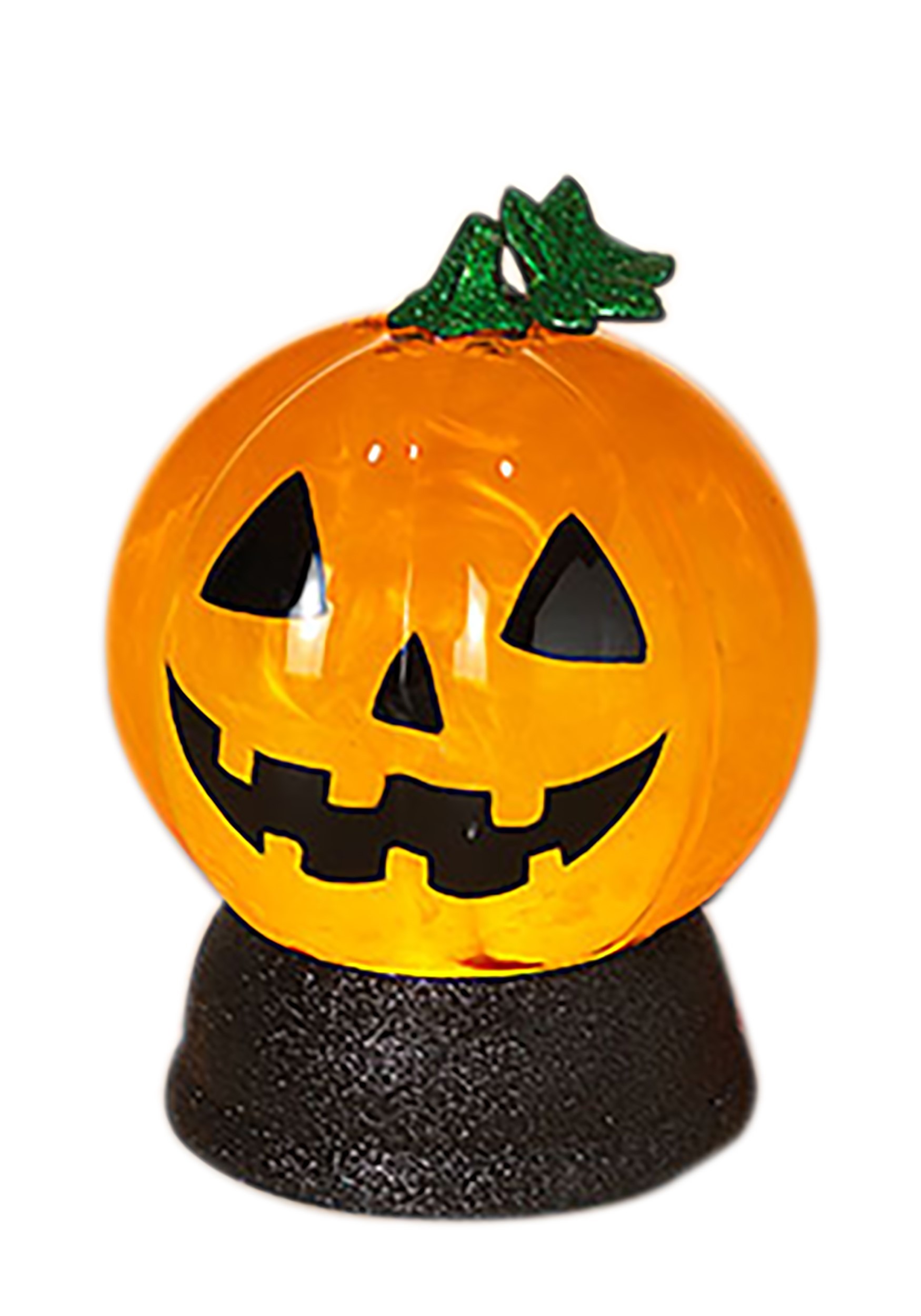 7 Lighted Spinning Smoky Halloween Water Globe Prop