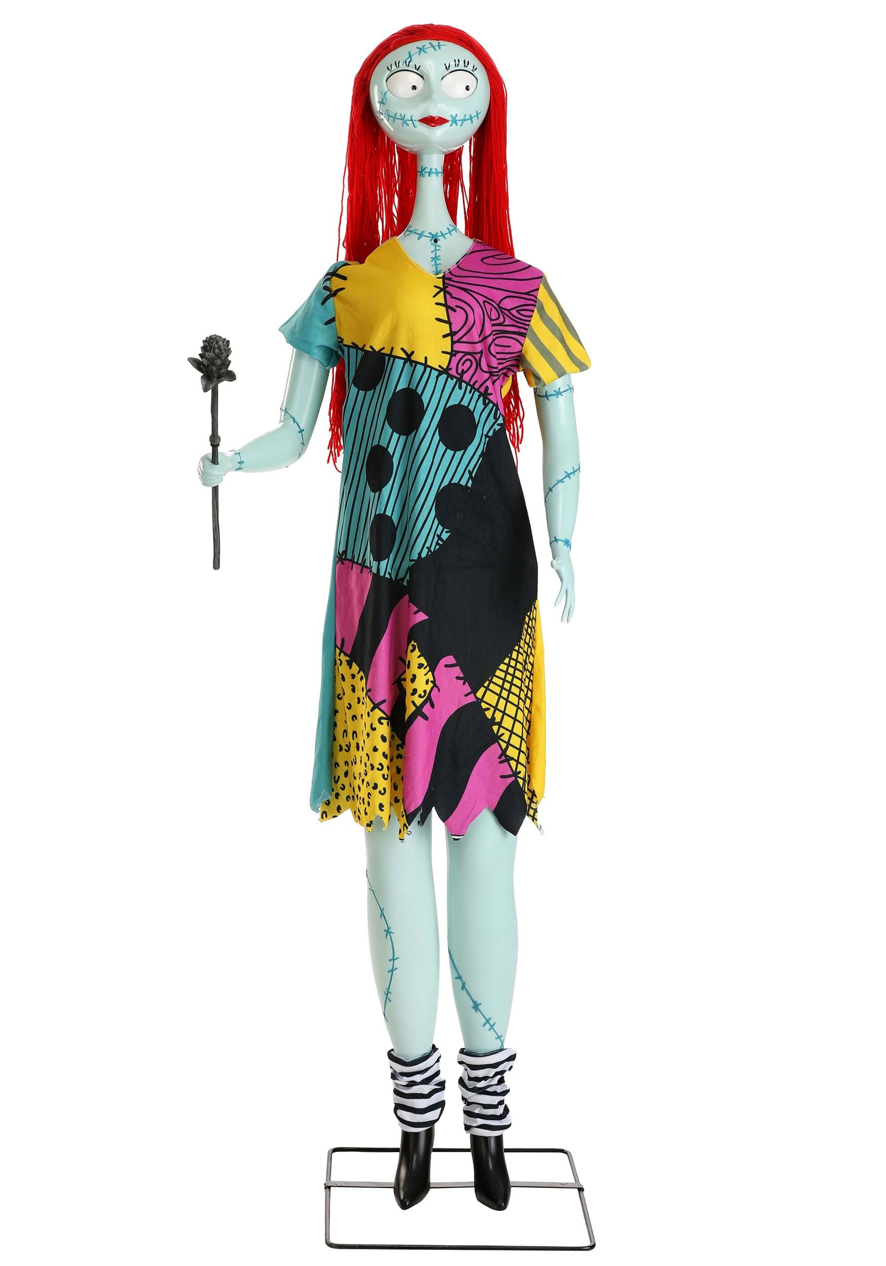 5.8FT Nightmare Before Christmas Sally Animatronic Halloween Prop | Disney Decorations