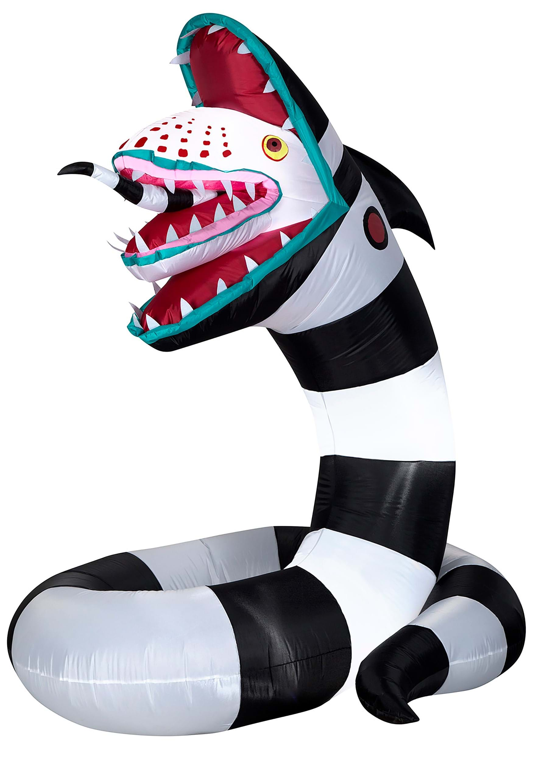 Beetlejuice Sandworm 6 Foot Inflatable Prop Decoration | Inflatable Decorations