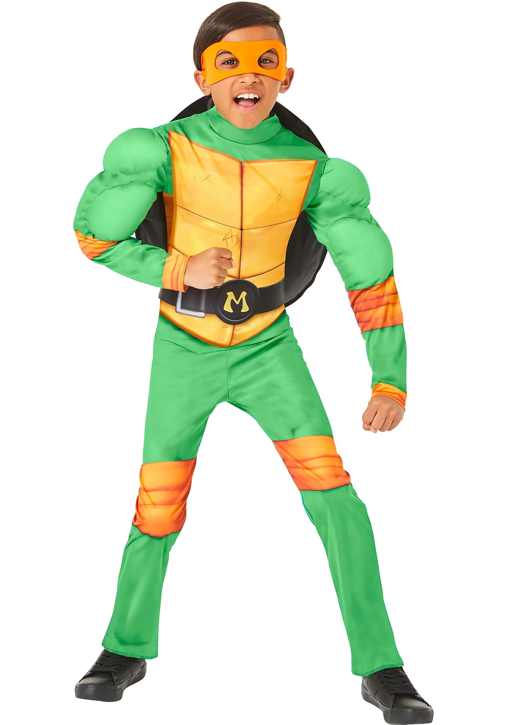 Teenage Mutant Ninja Turtles Michelangelo Movie Costume for Boys | Movie Costumes