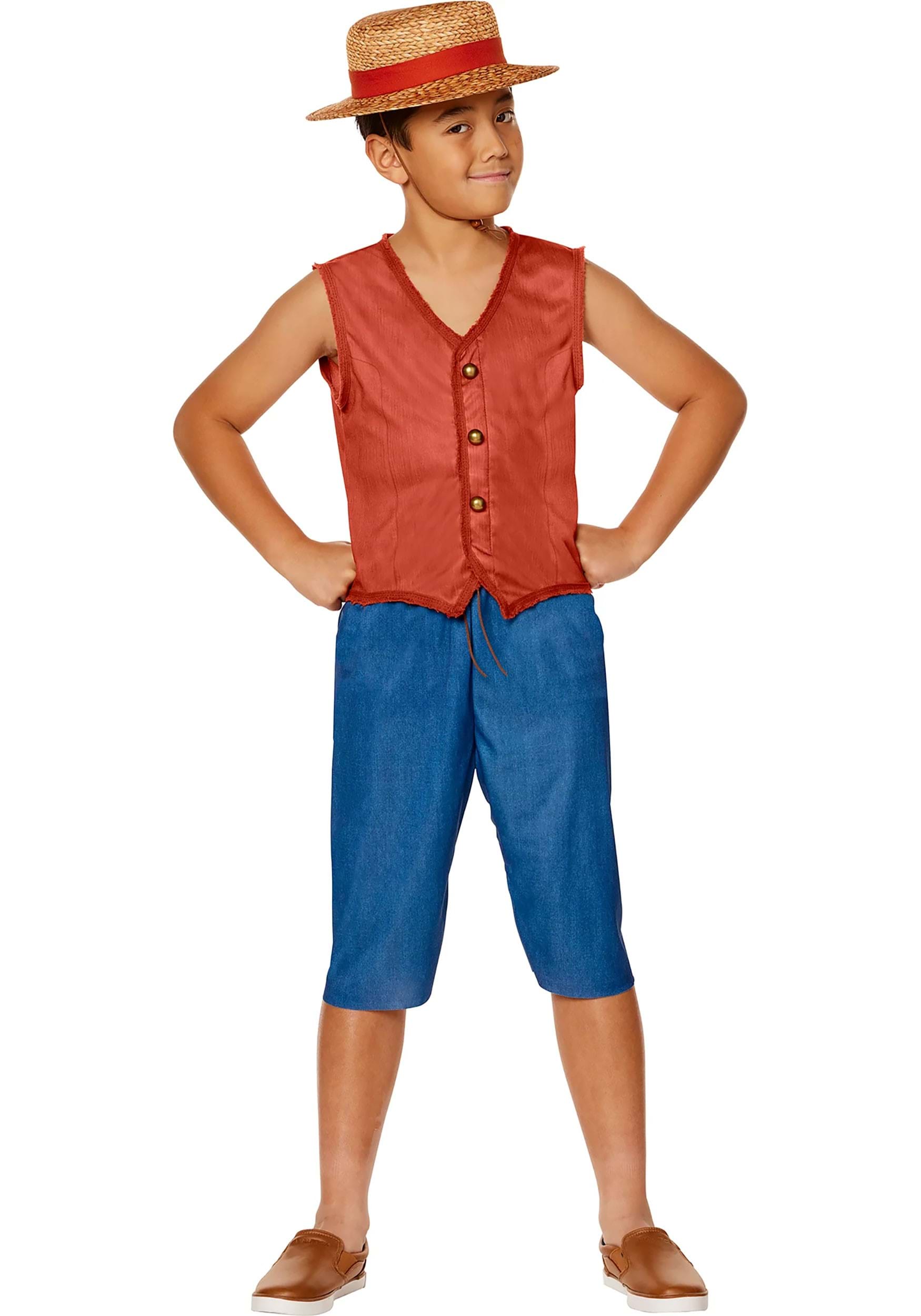 One Piece Child Luffy Costume | Kid