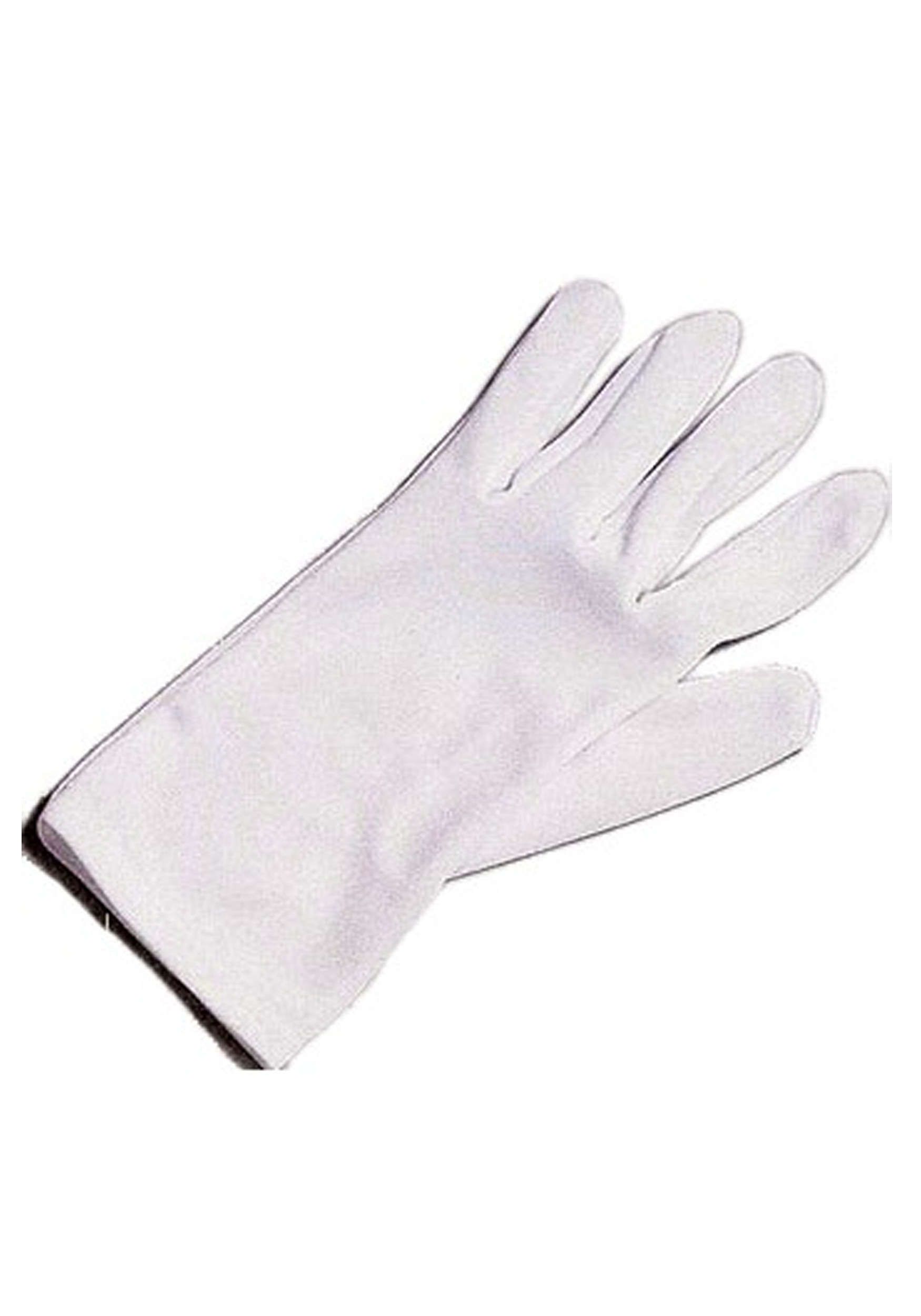 White Costume Gloves