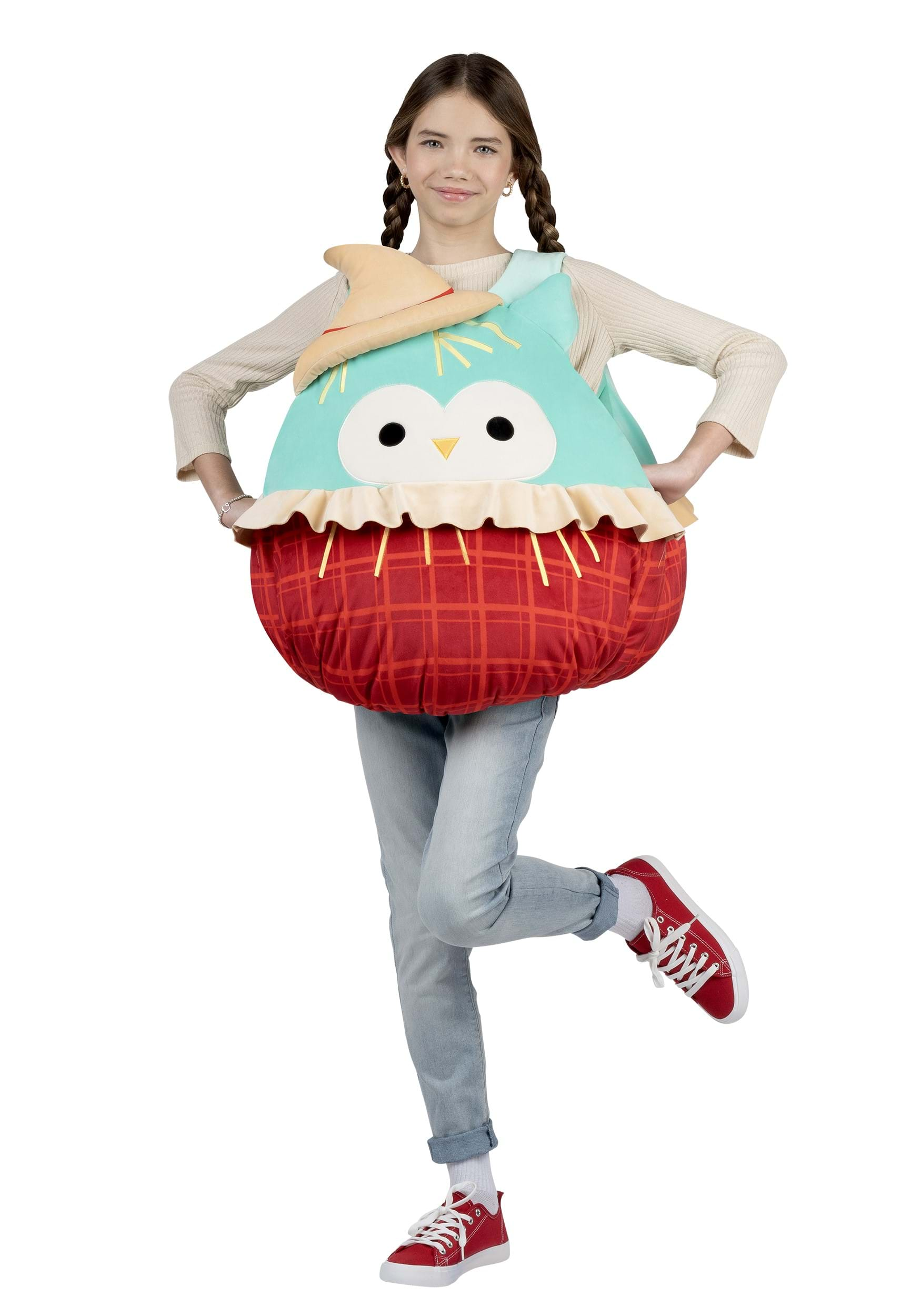 Child Squishmallow Winston the Scarecrow Costume | Squishmallow Costumes