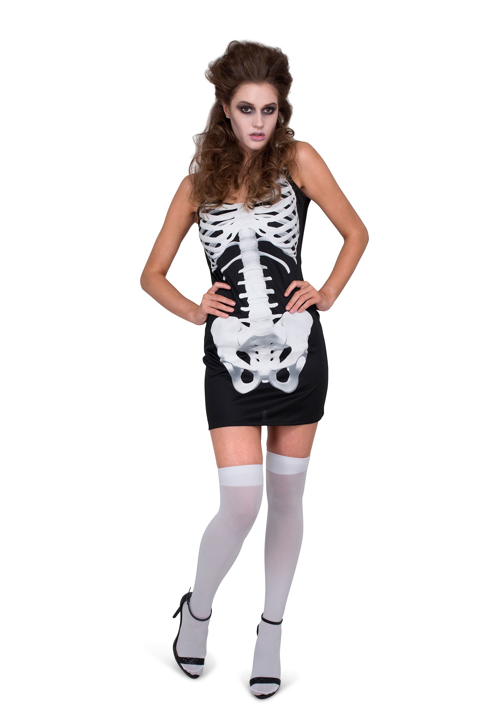 Skeleton Dress Costume for Women