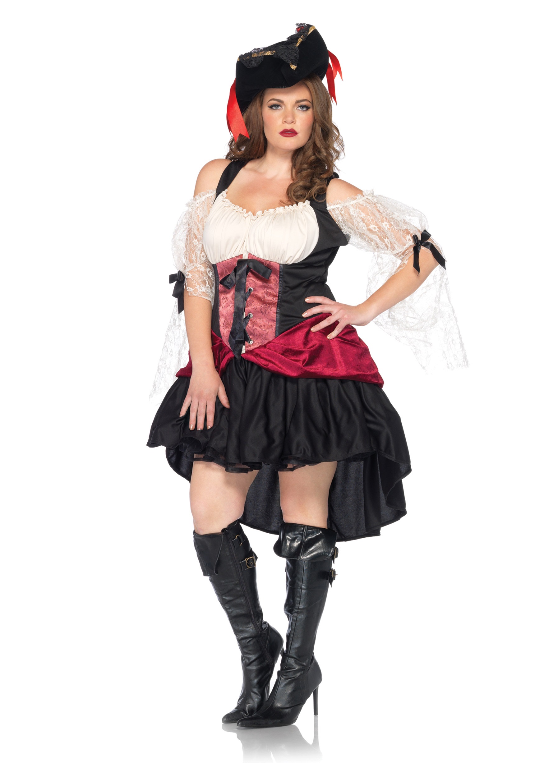 Plus Size Wicked Wench Costume for Women | Pirate Costumes