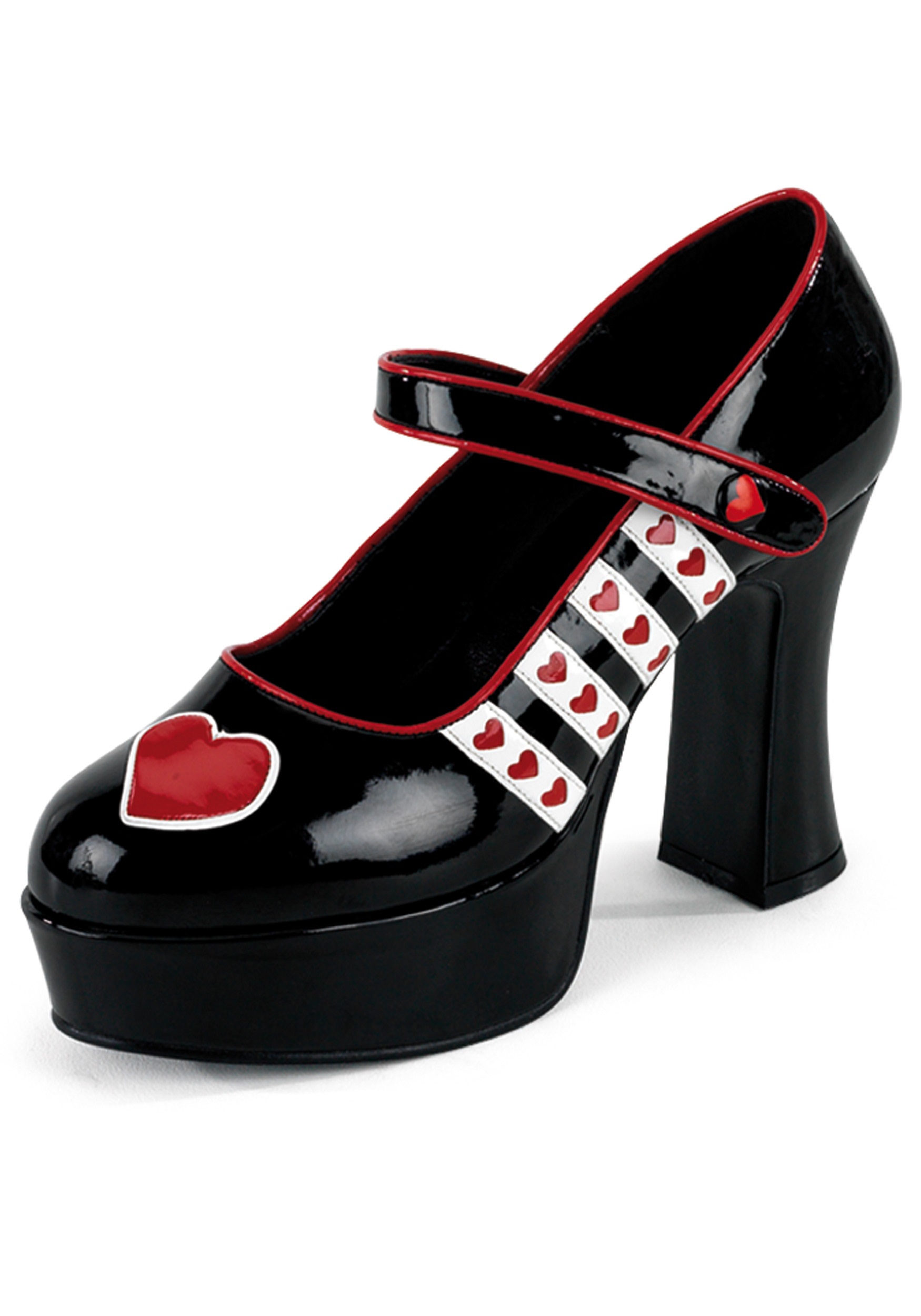 Queen of Hearts Costume Shoes for Women | Storybook Accessories