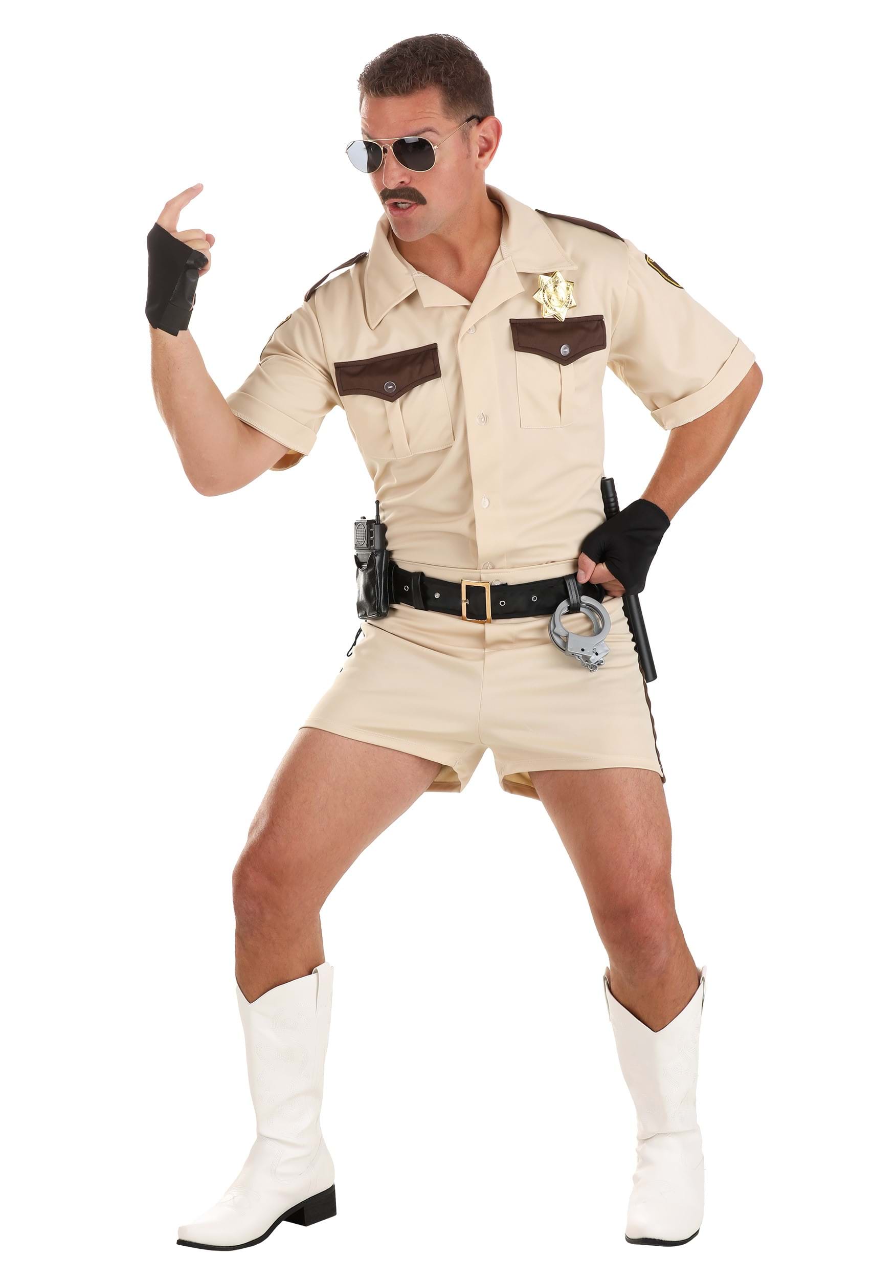 Reno 911 Deluxe Lt. Dangle Adult Costume