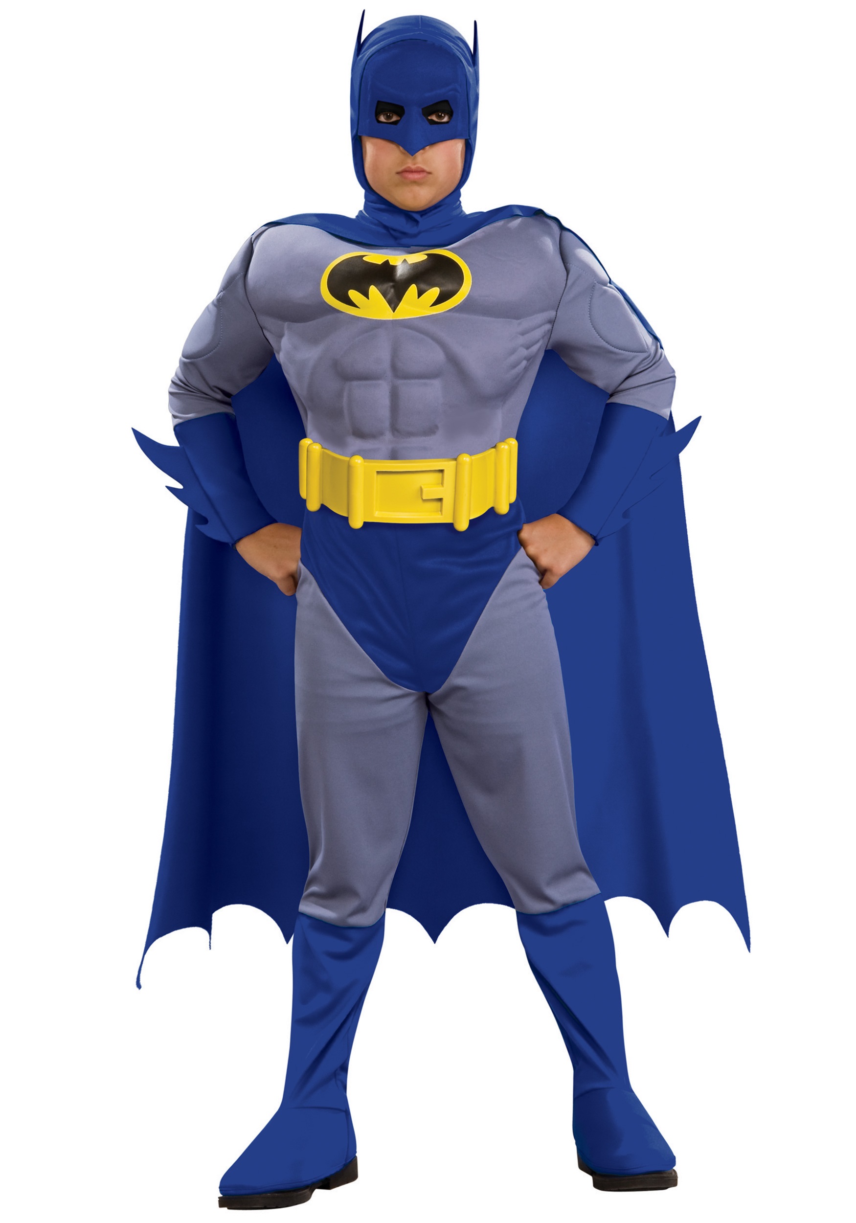 Deluxe Muscle Chest Batman Costume | Kid