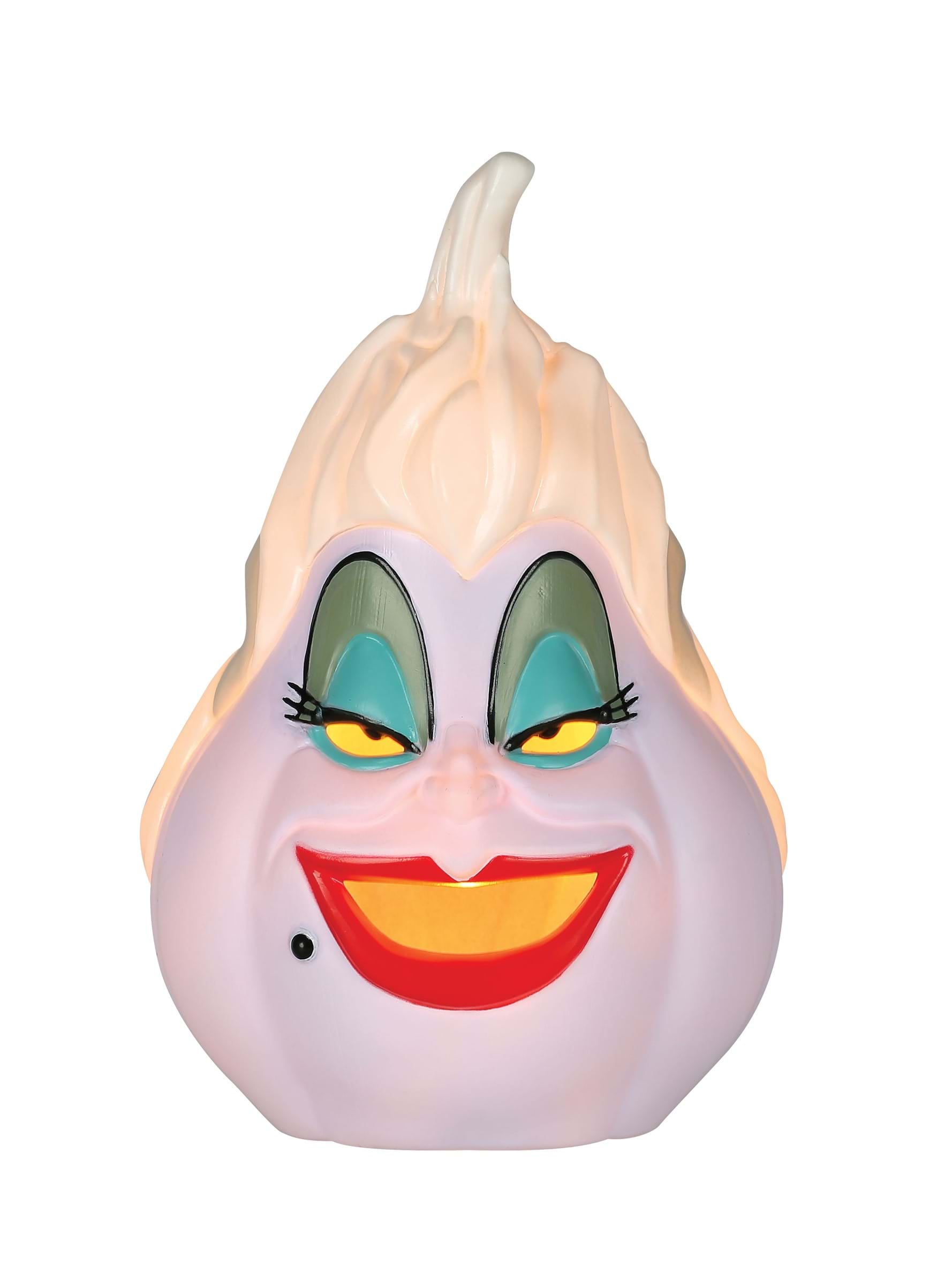 10 Disney Ursula Light Up Pumpkin Prop | Disney Decorations