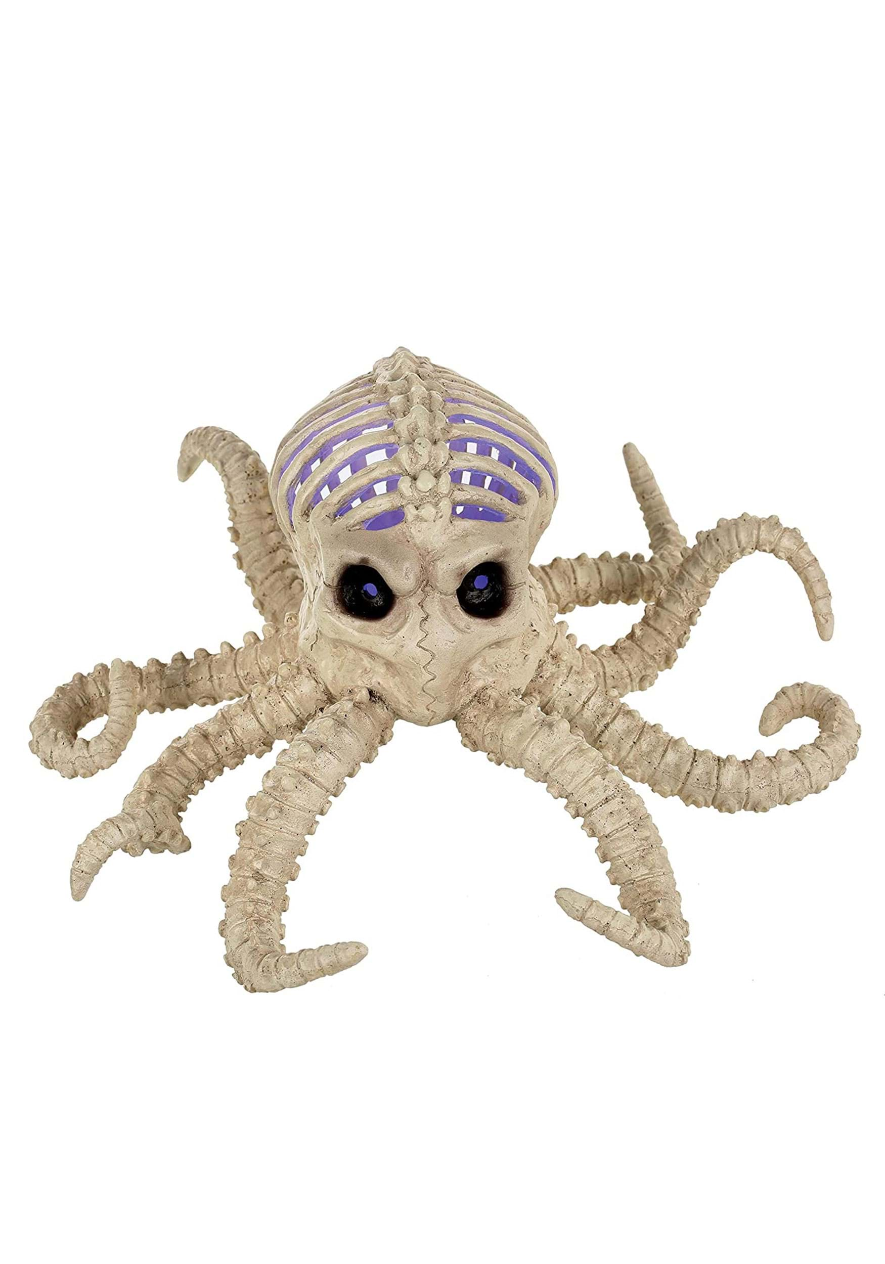 12-Inch Light Up Skeleton Octopus | Halloween Decoration