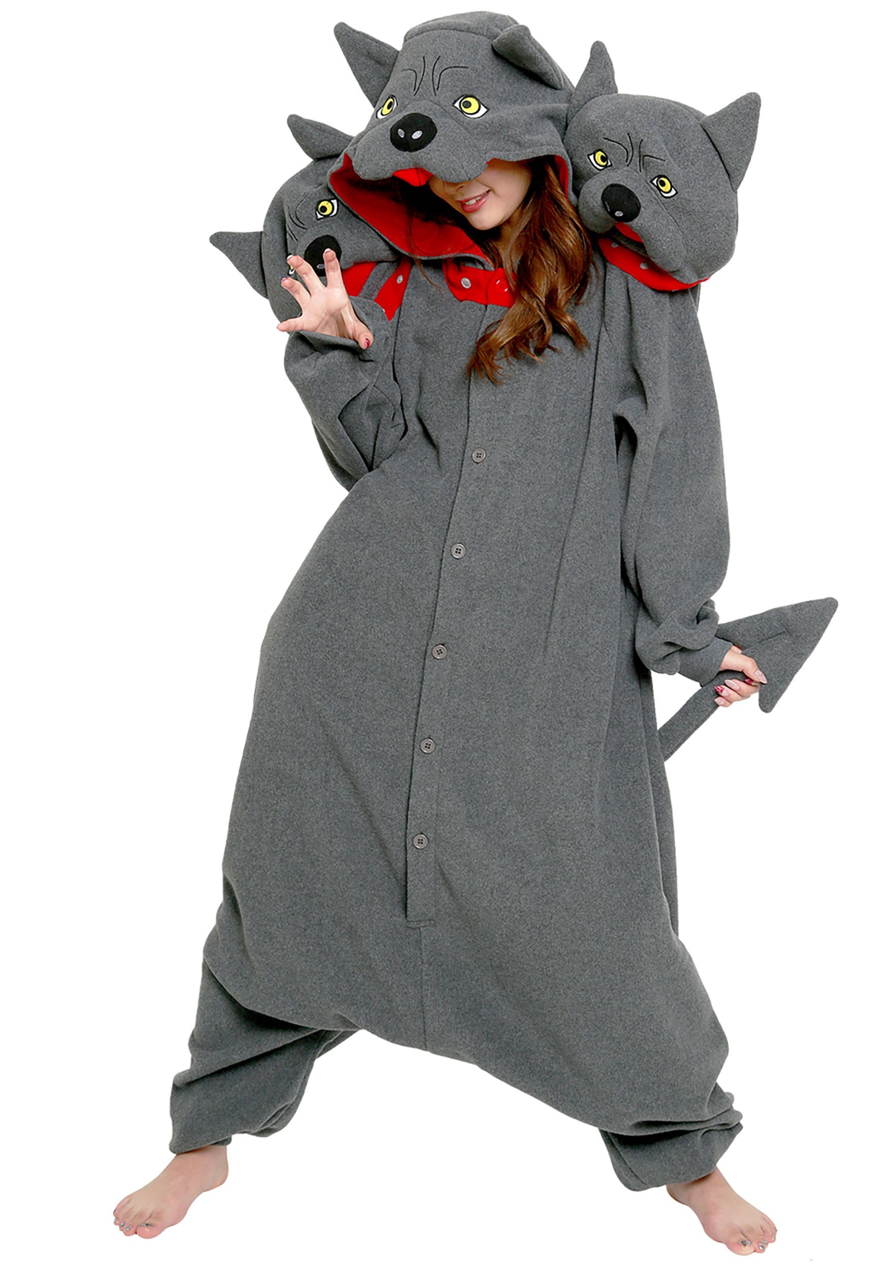 Adult Kigurumi Costume Cerberus | Onesie Costumes