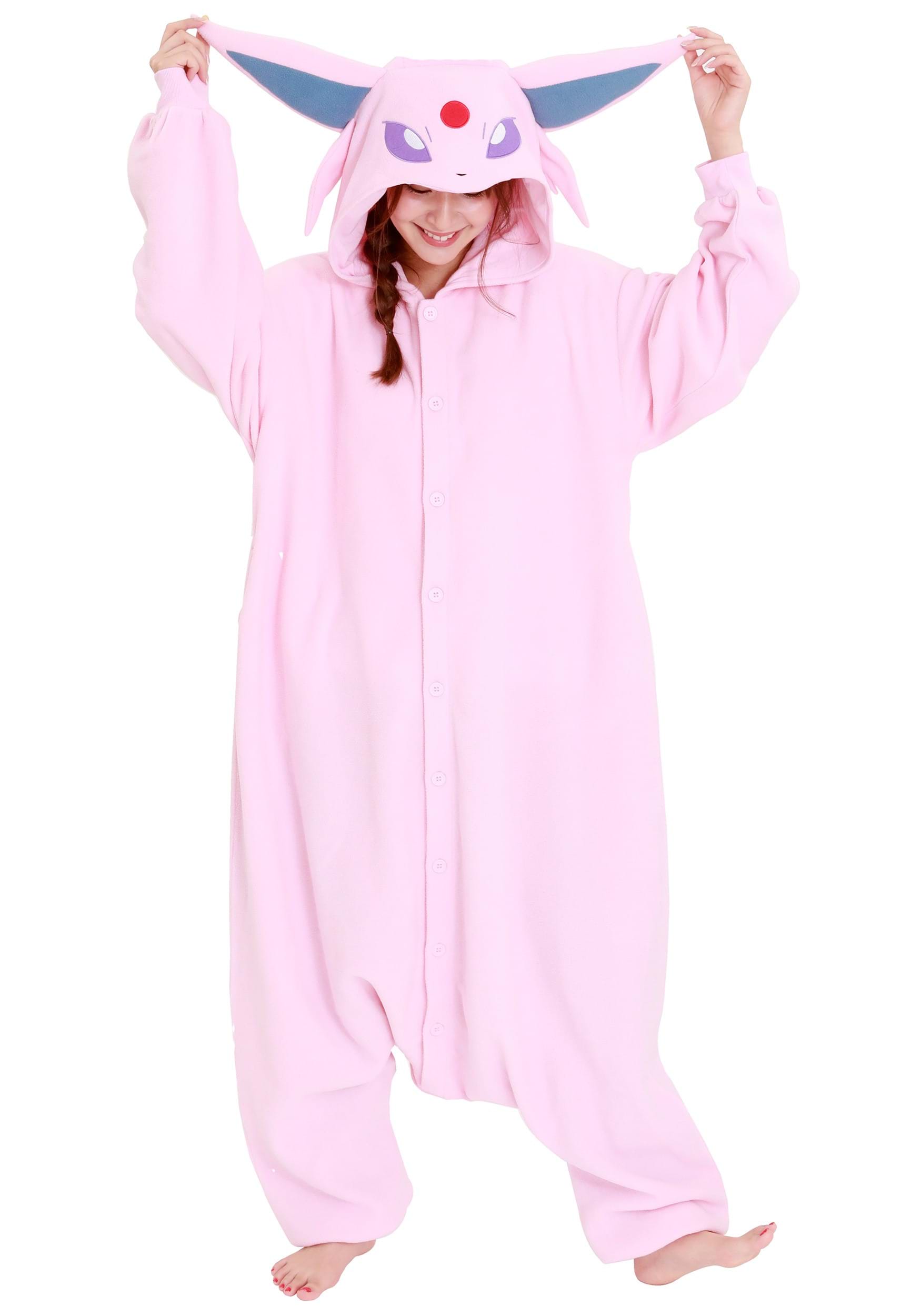 Unisex Adult Pokémon Espeon Kigurumi