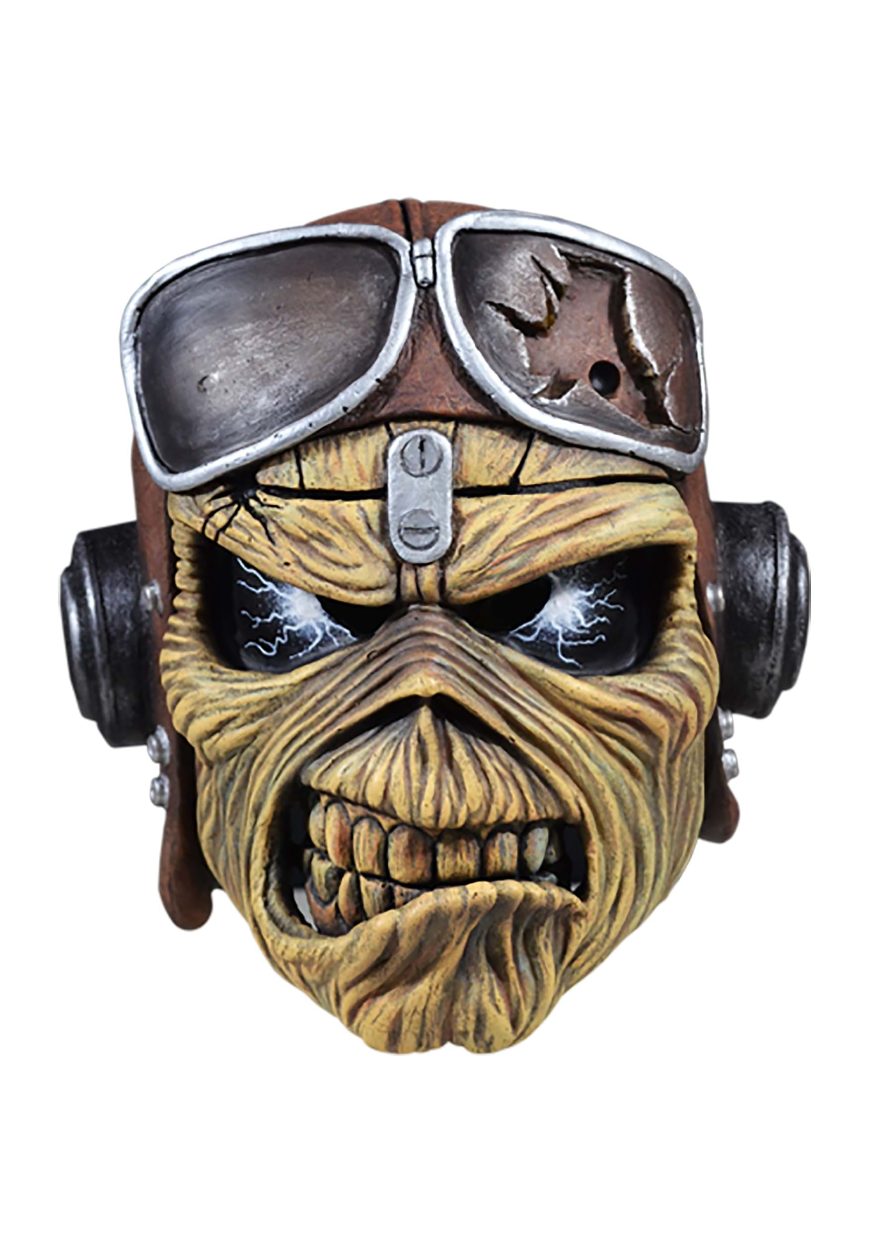 Adult Iron Maiden Aces High Mask | Adult Costume Masks