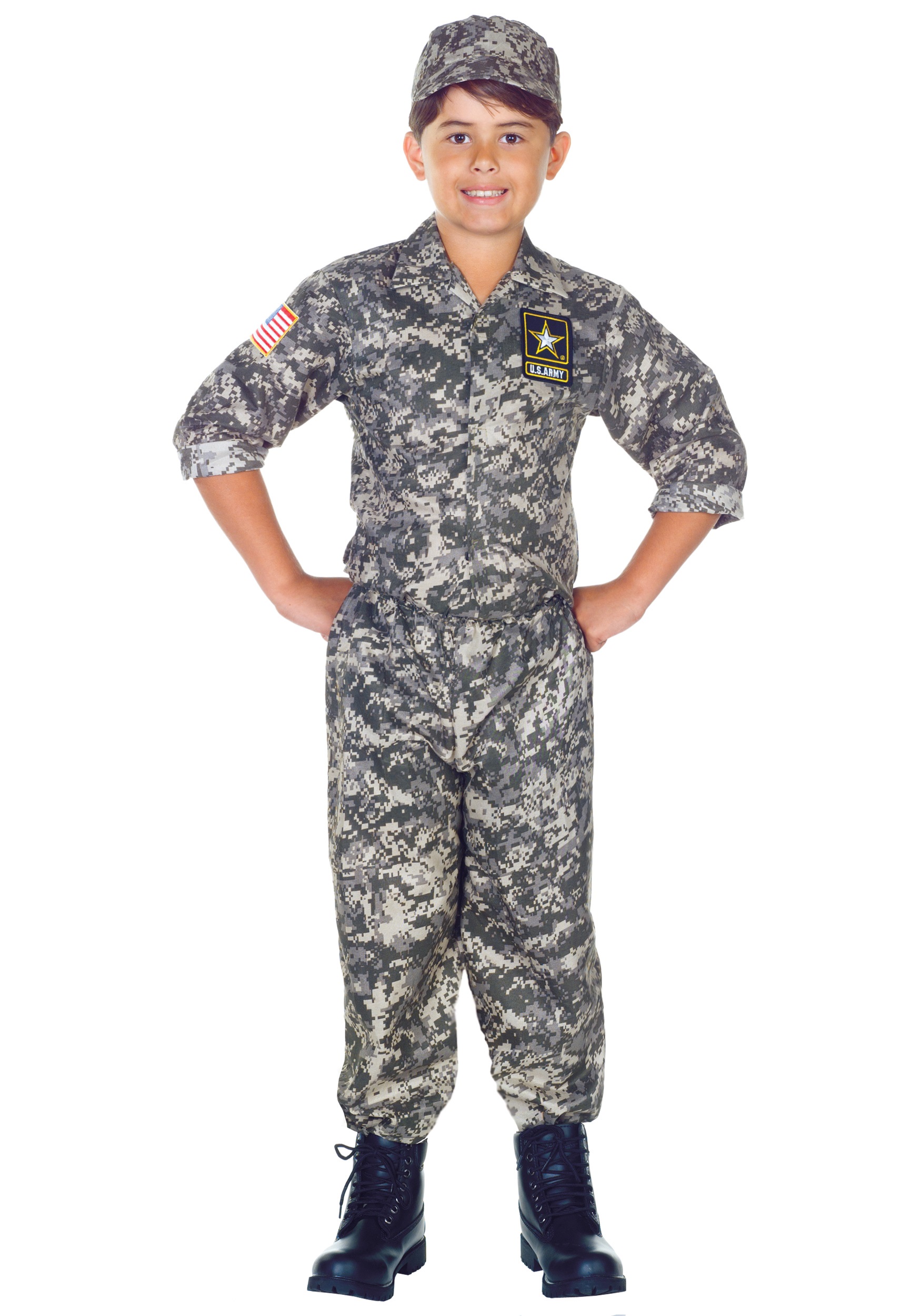 Army Camo Kid