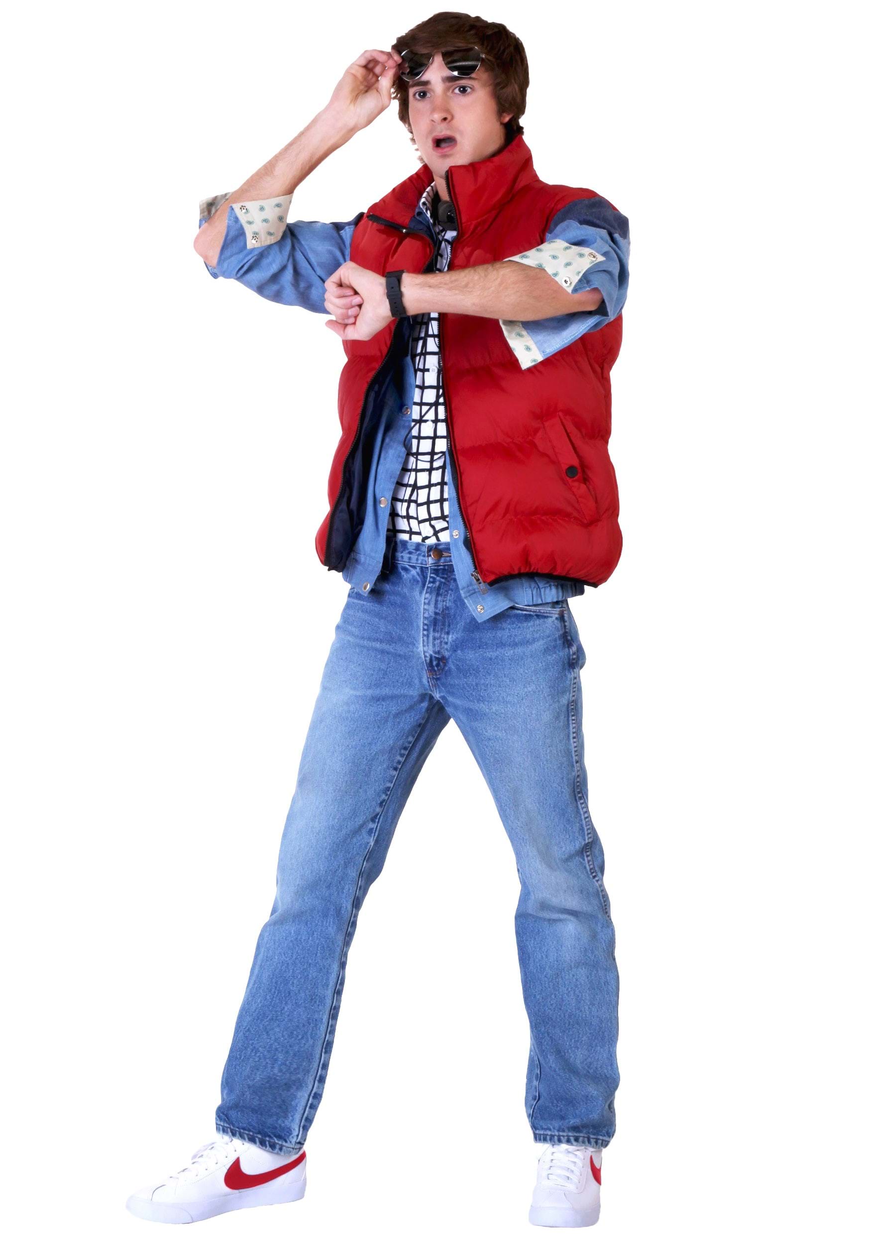 Back to the Future Marty McFly Adult Costume | Movie Cosplay Costumes