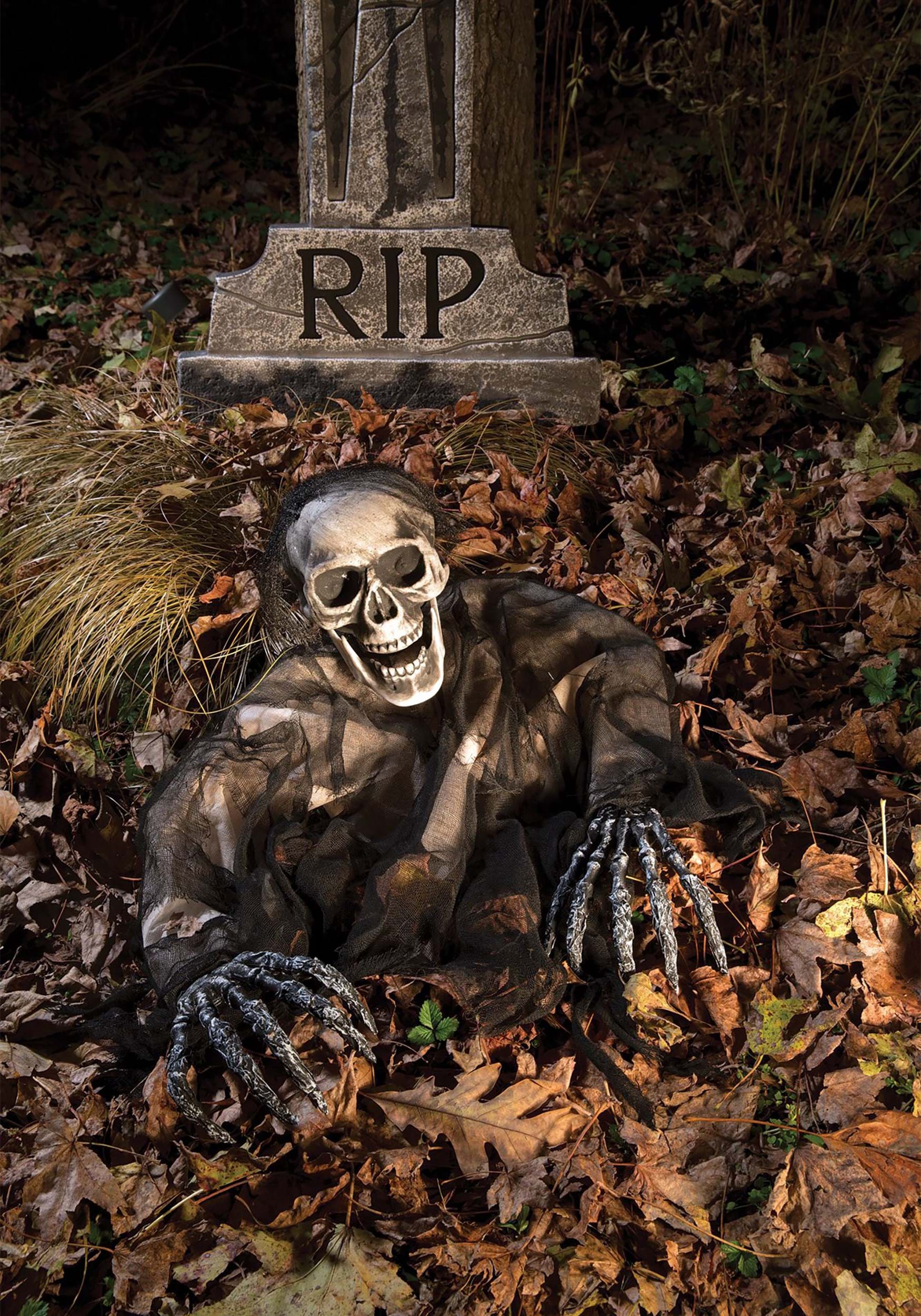 Skeleton Grave Breaker Halloween Decoration | Skeleton Decorations