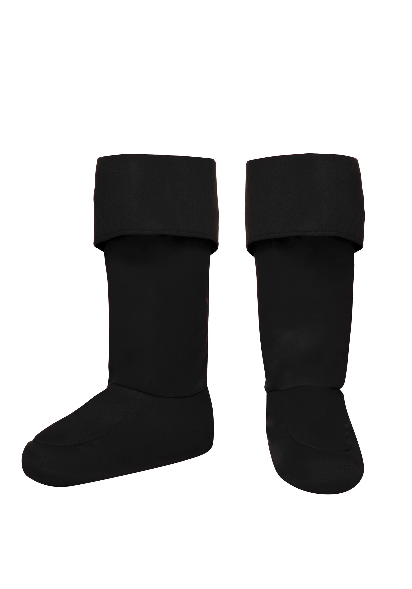 Black Superhero Boot Covers | Costume Boots