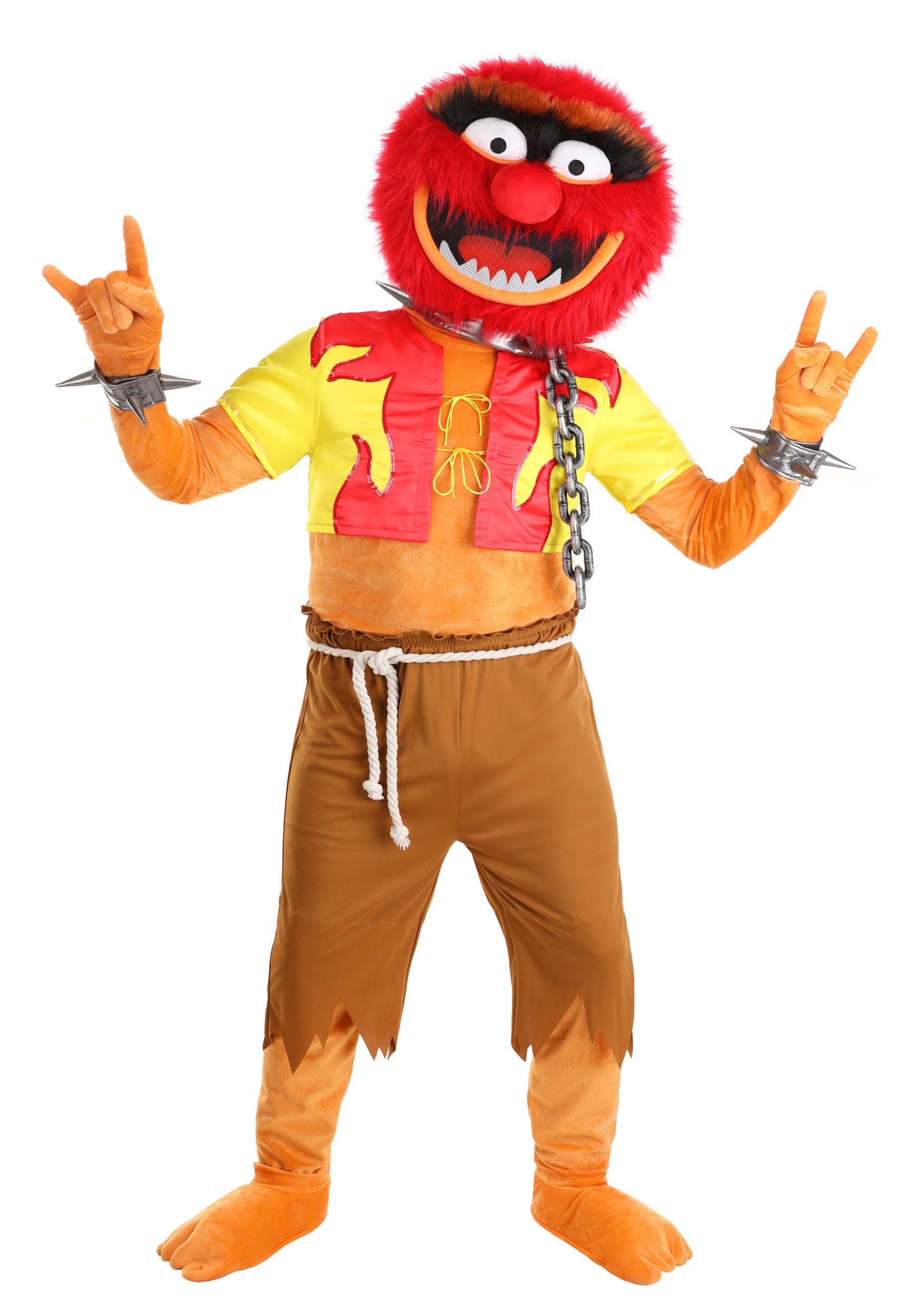 Plus Size Disney Muppets Animal Men's Costume | Disney Costumes