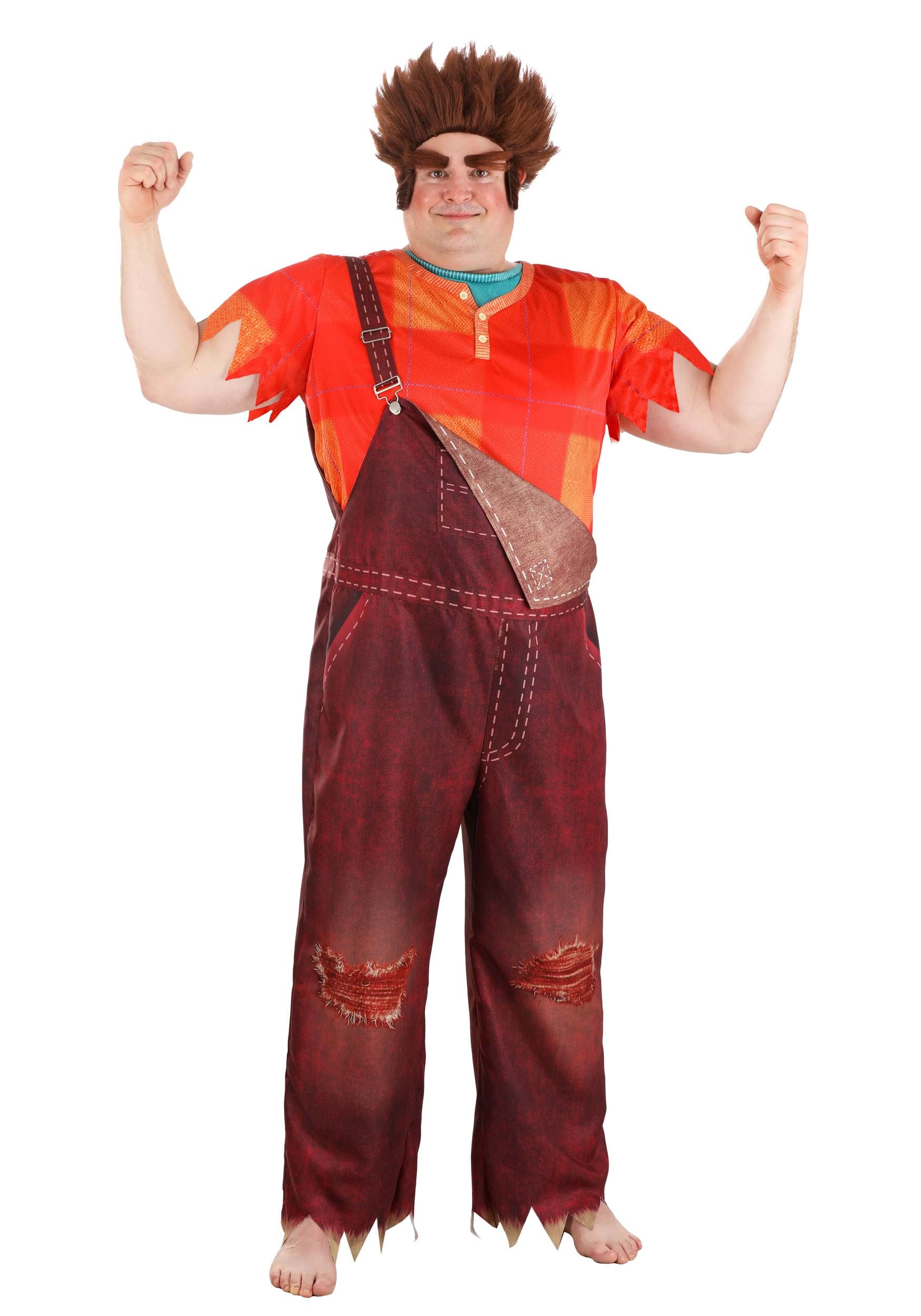 Plus Size Disney Wreck It Ralph Men