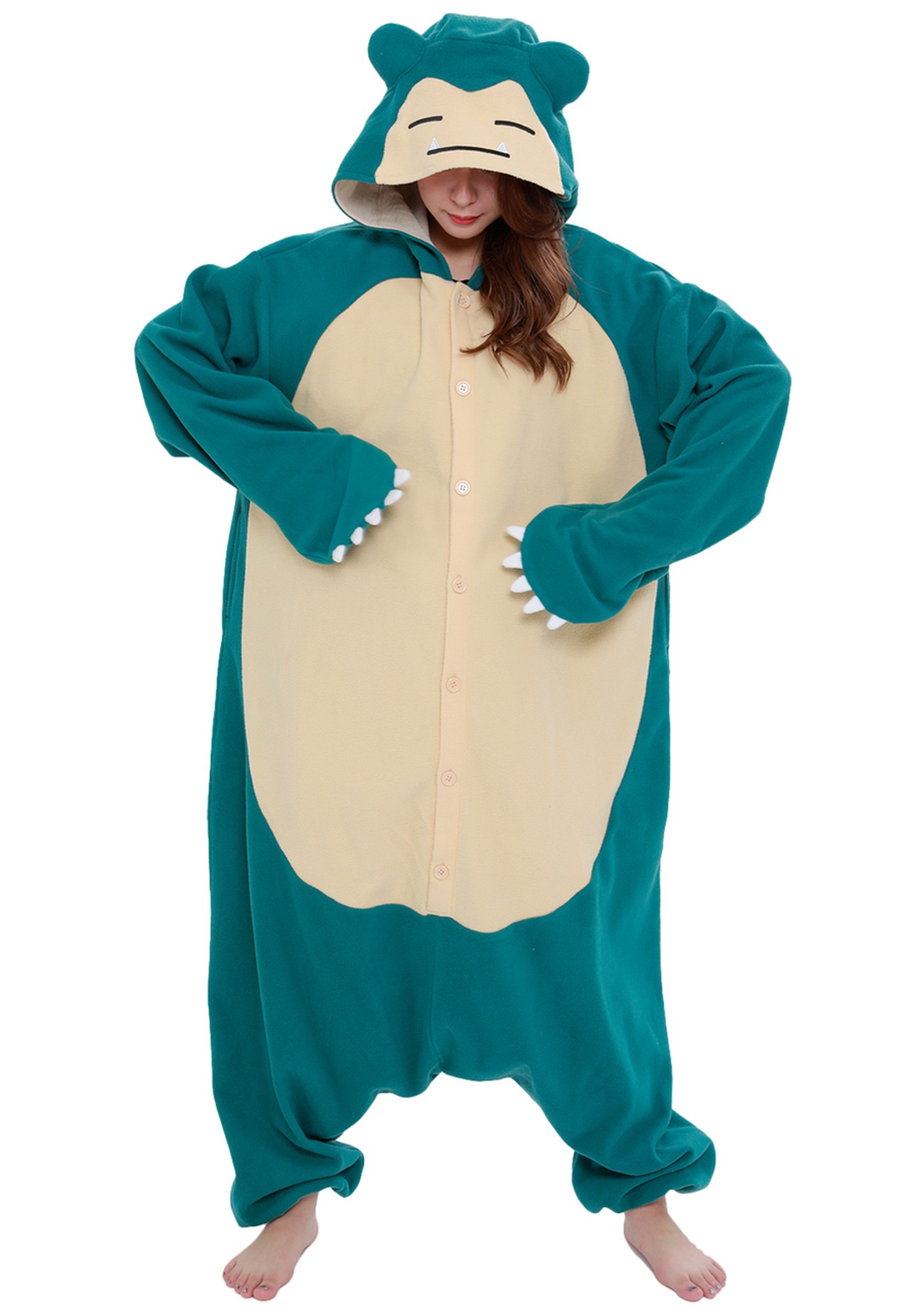 Pokémon Adult Snorlax Kigurumi Costume