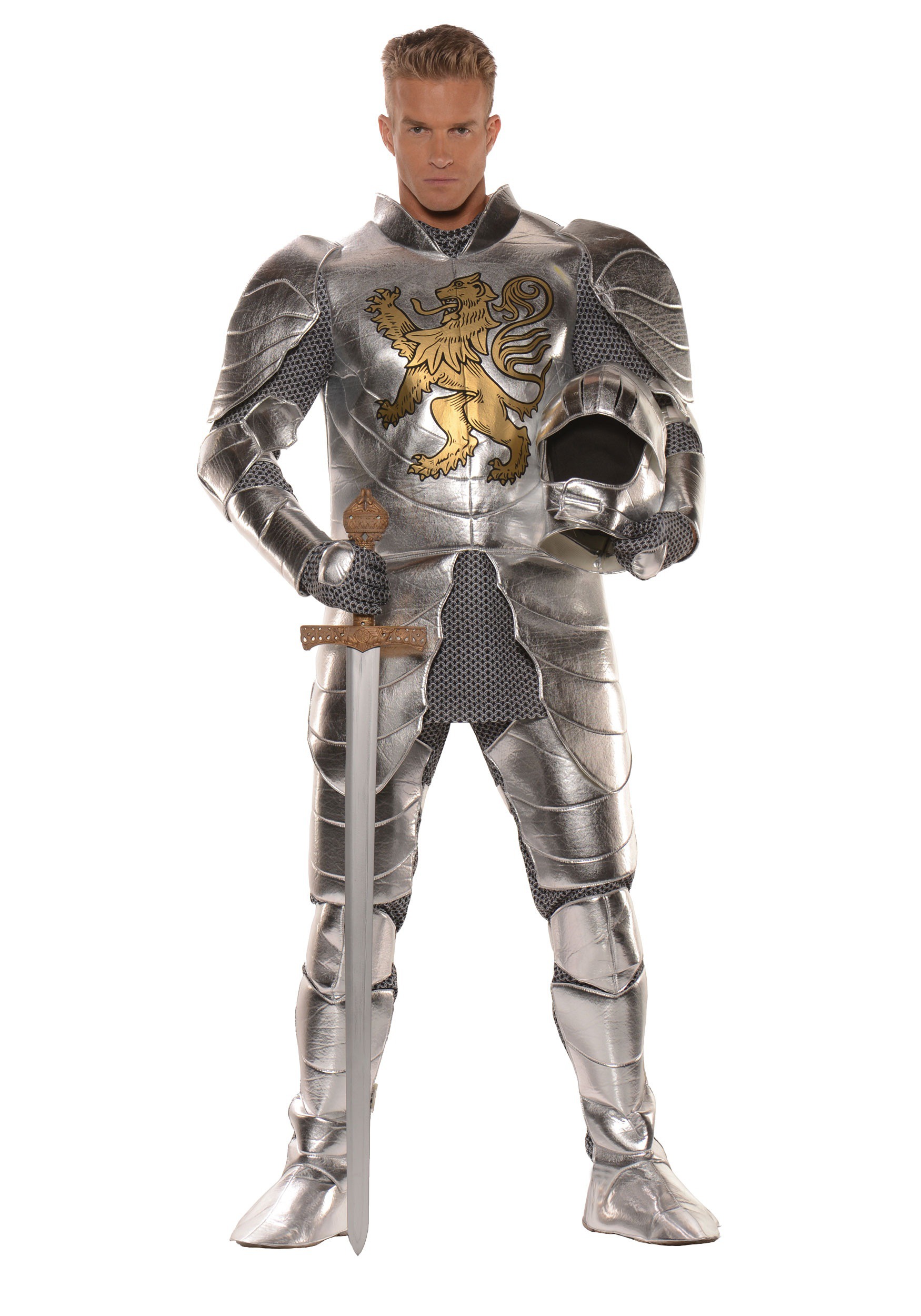 Plus Size Knight in Shining Armor Men