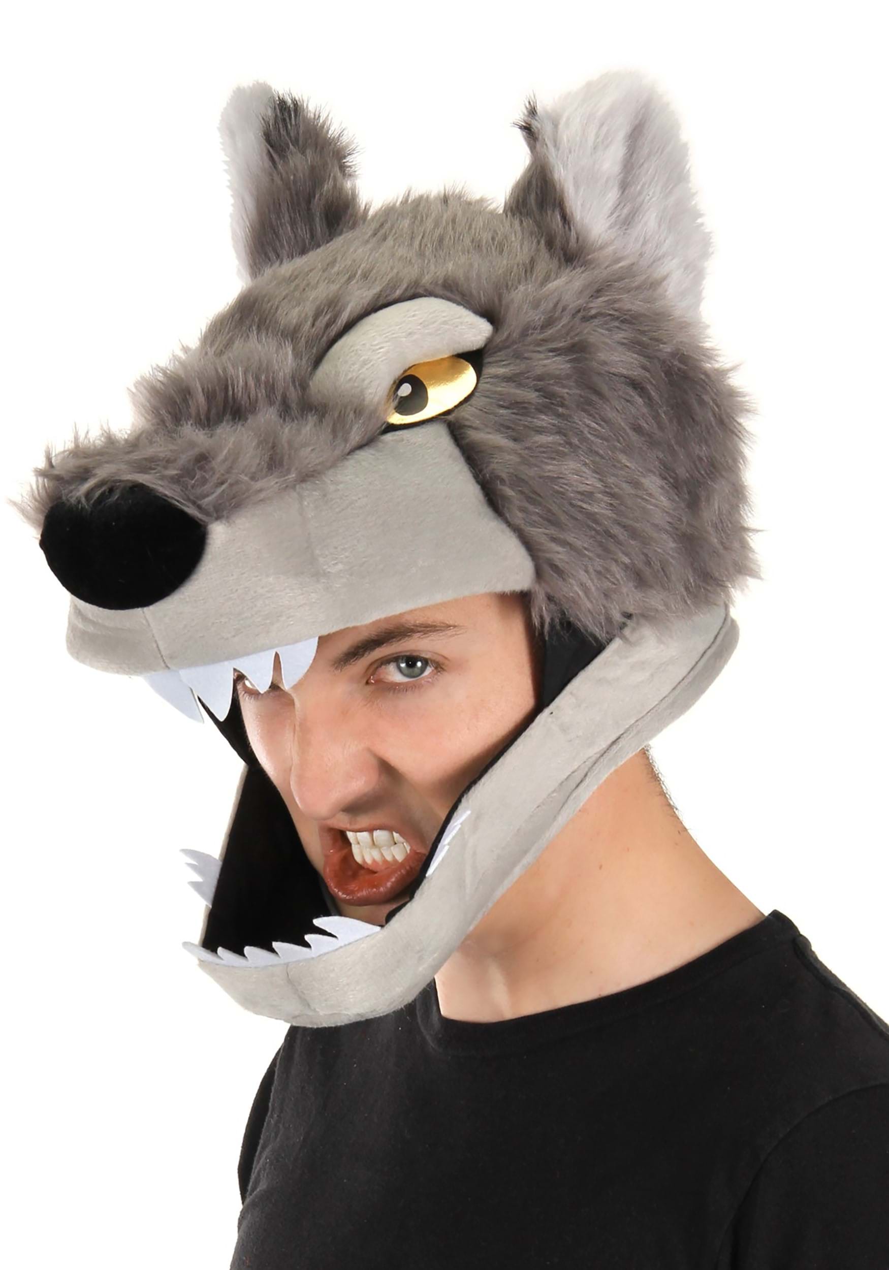 Wolf Jawesome Costume Hat Mask | Costume Accessories