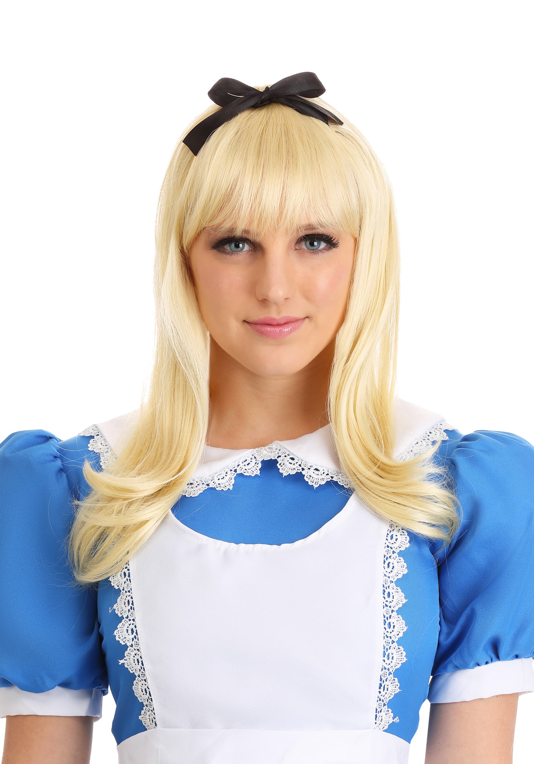 Women's Blonde Alice Wig | Alice in Wonderland Accessories