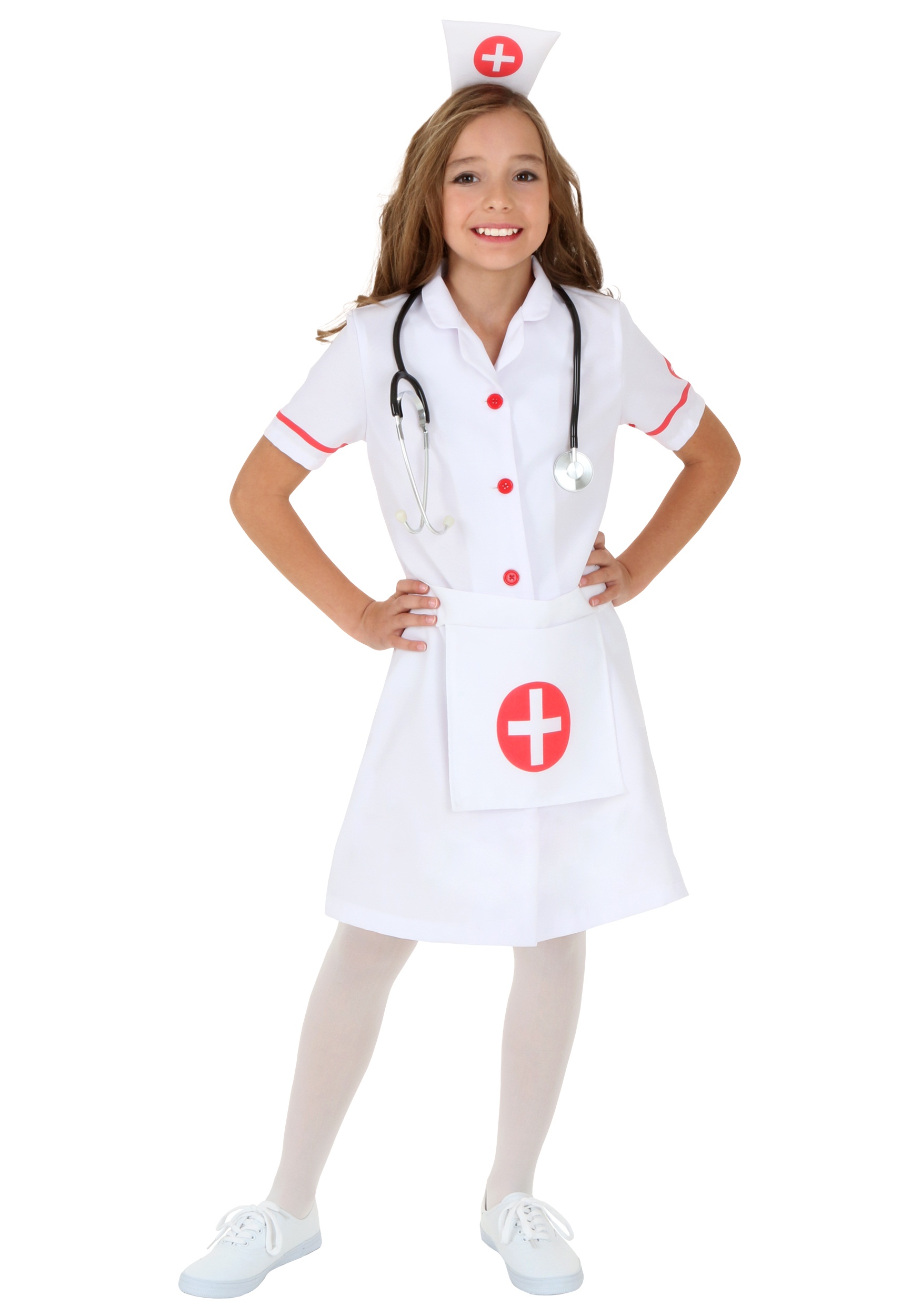 Child Nurse Costume Dress | Kid