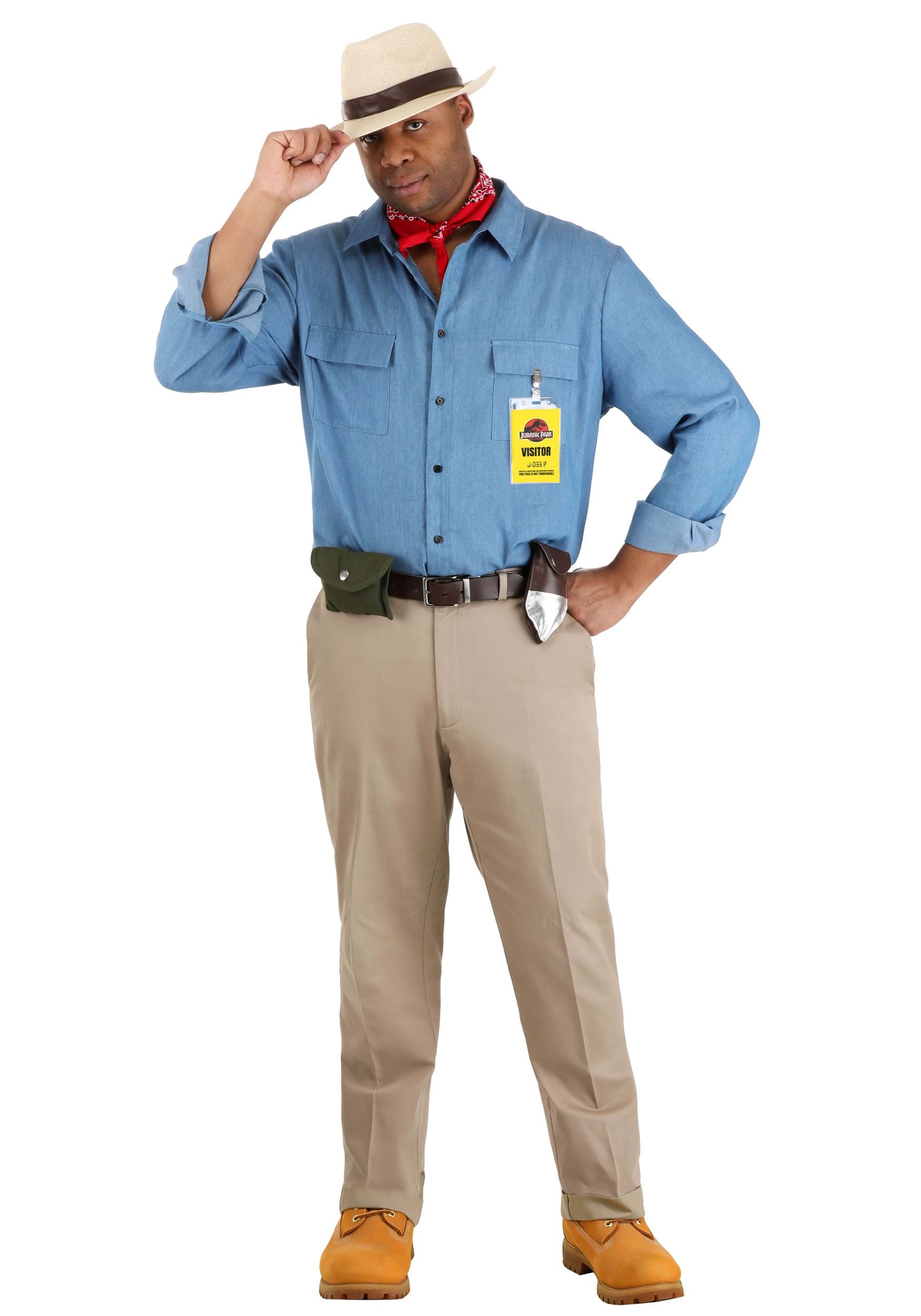 Plus Size Jurassic Park Dr. Grant Men