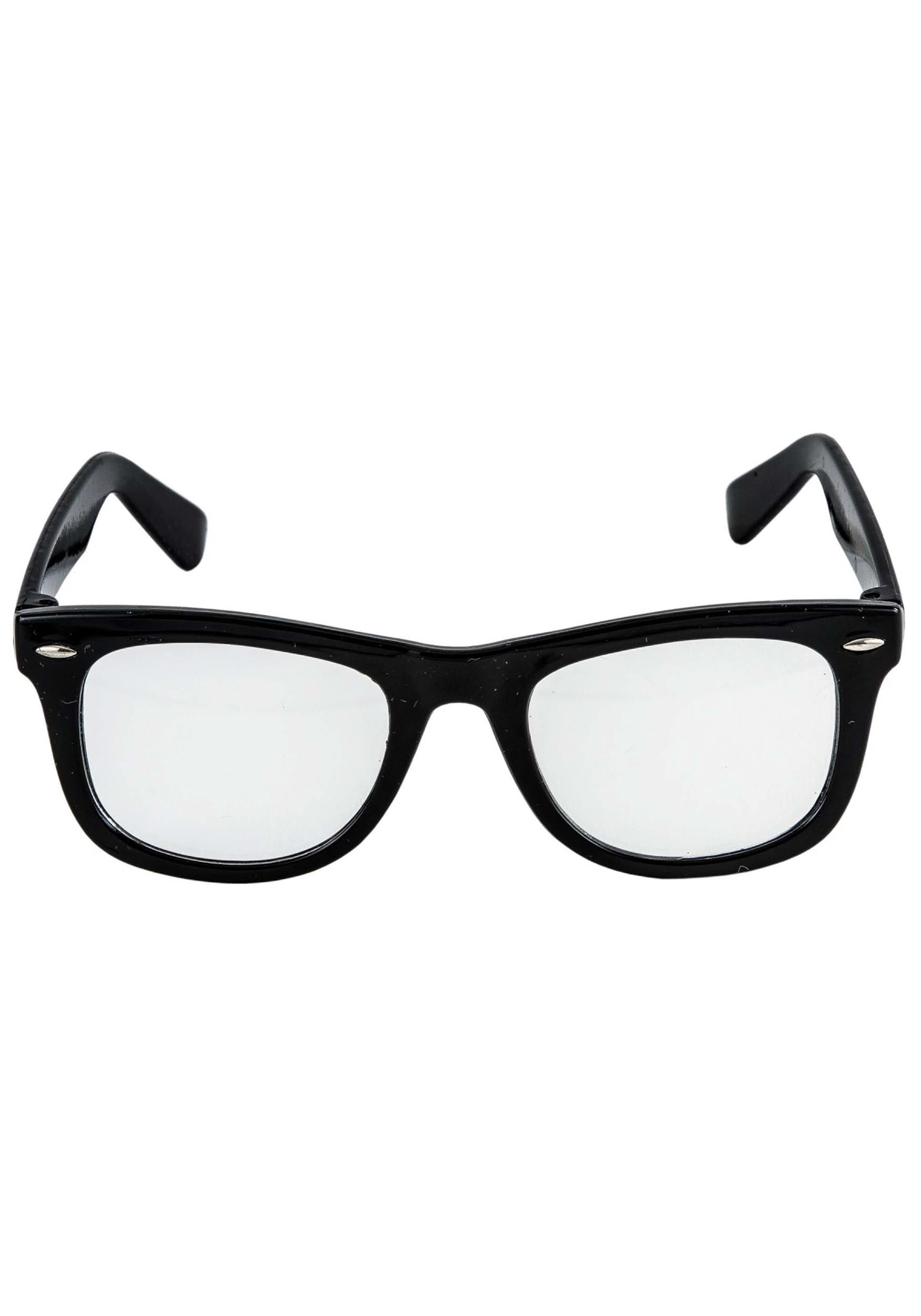 Adult Costume Black Nerd Glasses Accessory | Nerd Accessories